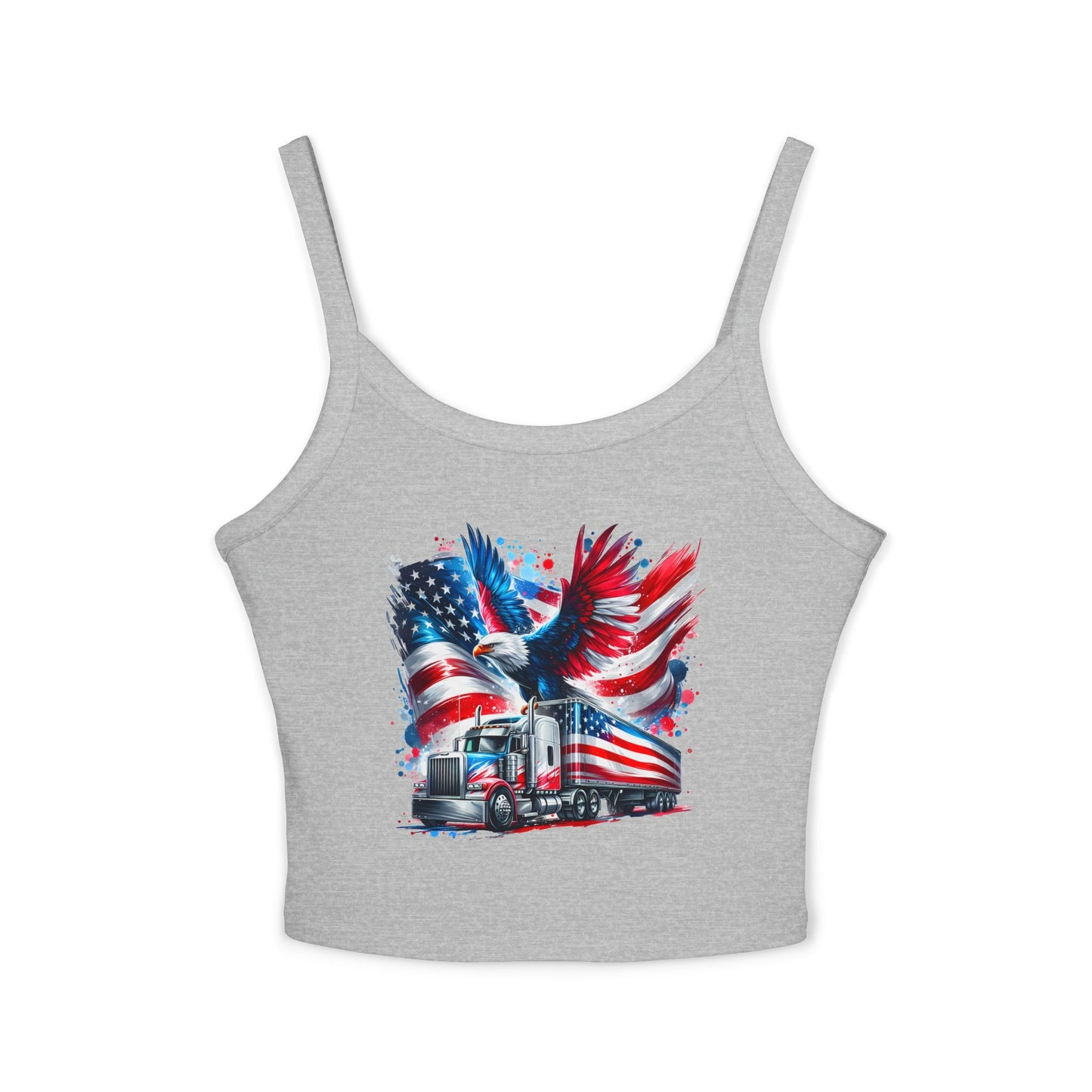 Princess Grace USA Truck Women's Spaghetti Strap Tank Top