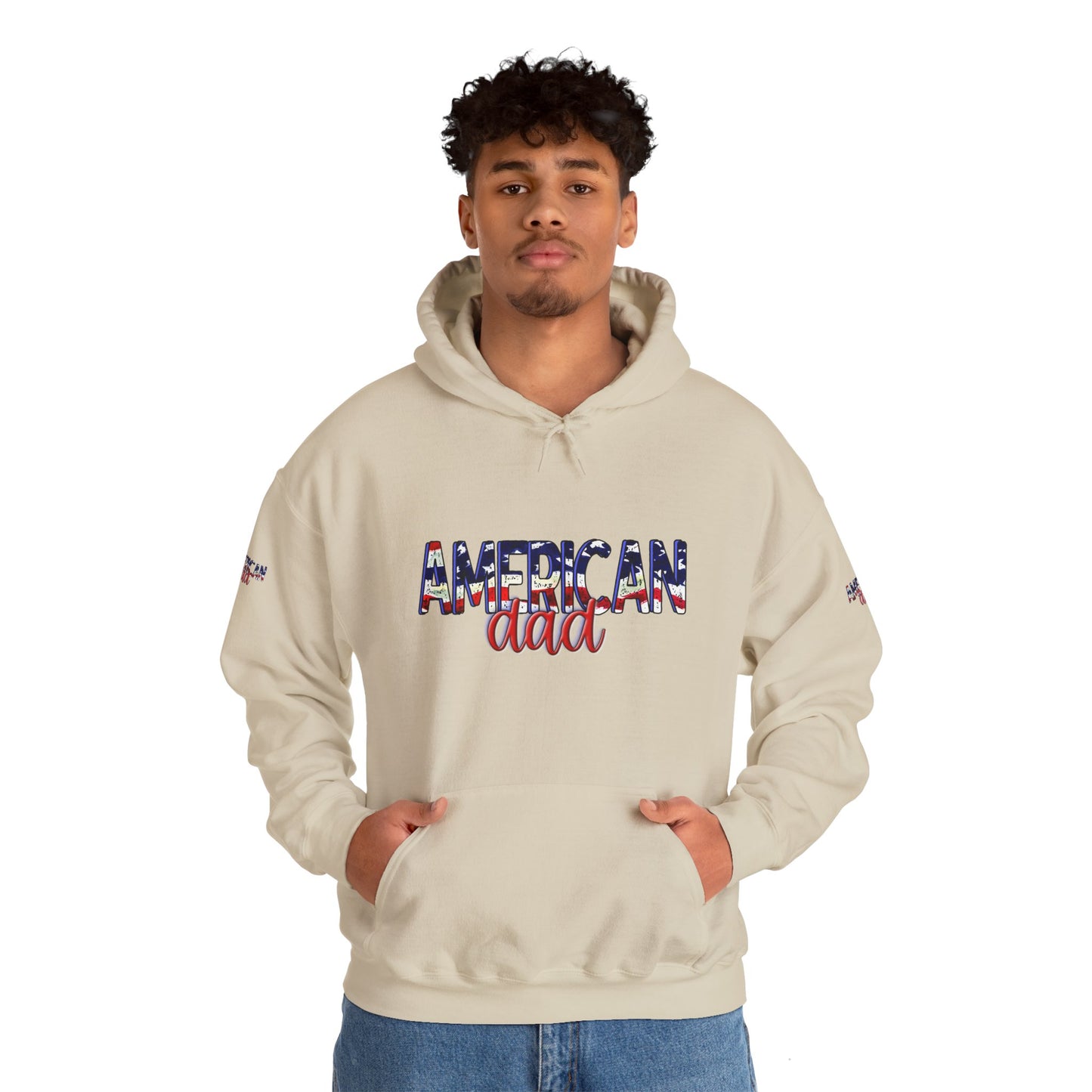 Princess Grace Patriotic American Dad Hooded Sweatshirt