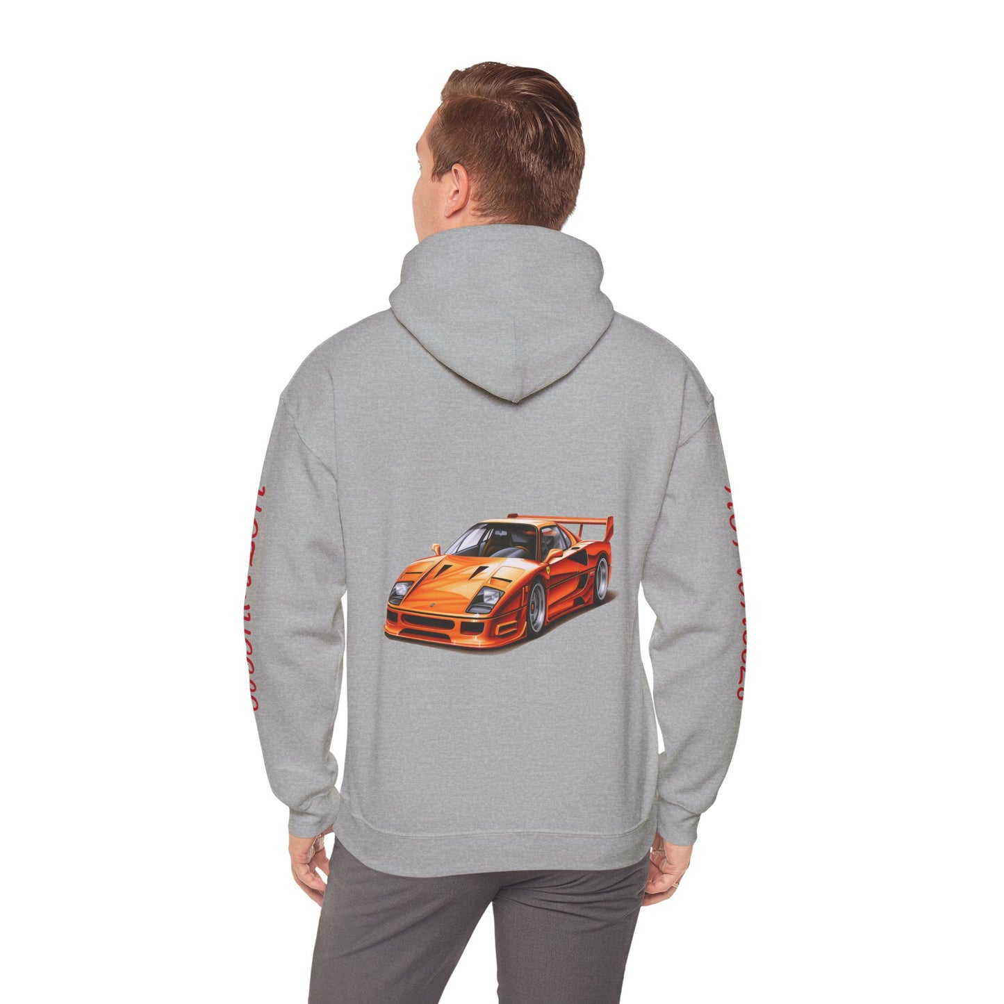 Princess Grace Hot Wheels Unisex Heavy Blend Hooded Sweatshirt Retro Racing Style
