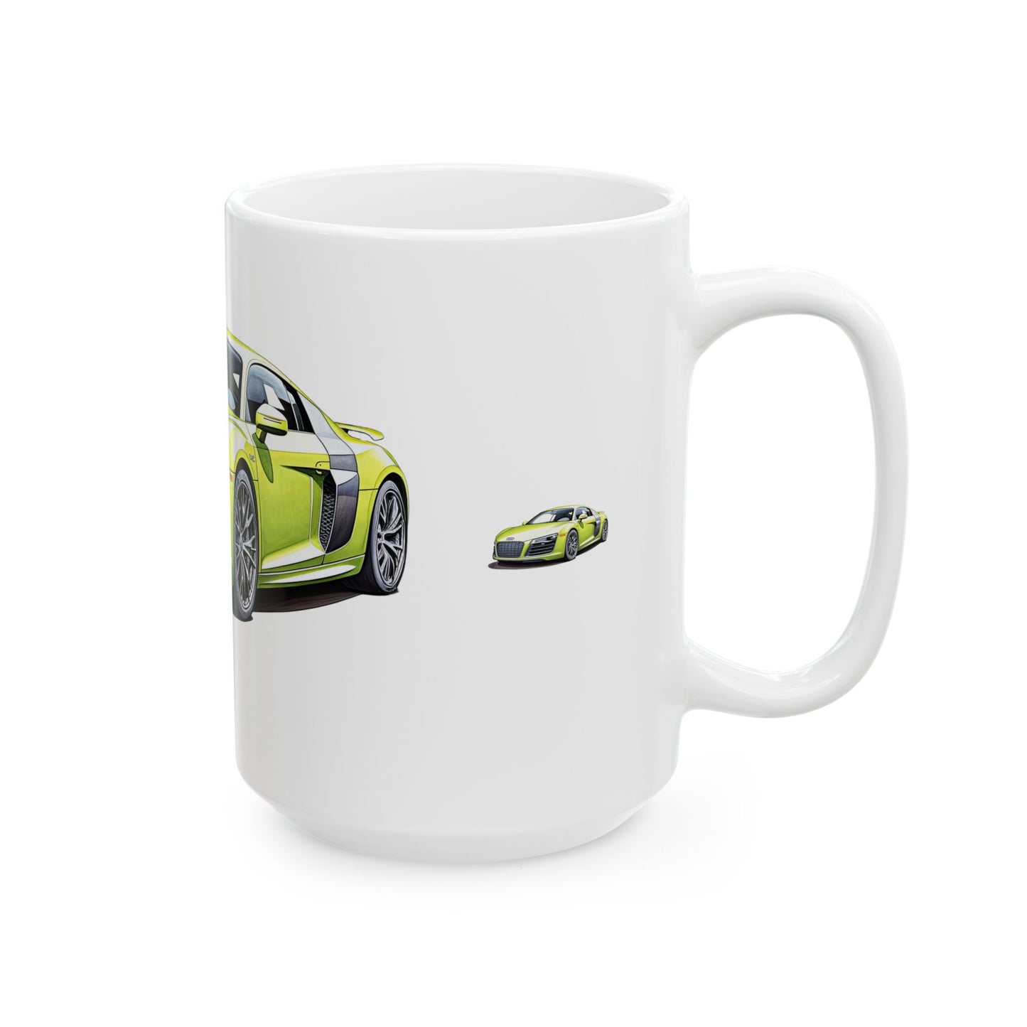 Princess Grace Sports Car Ceramic Mug Perfect Gift for Car Enthusiasts