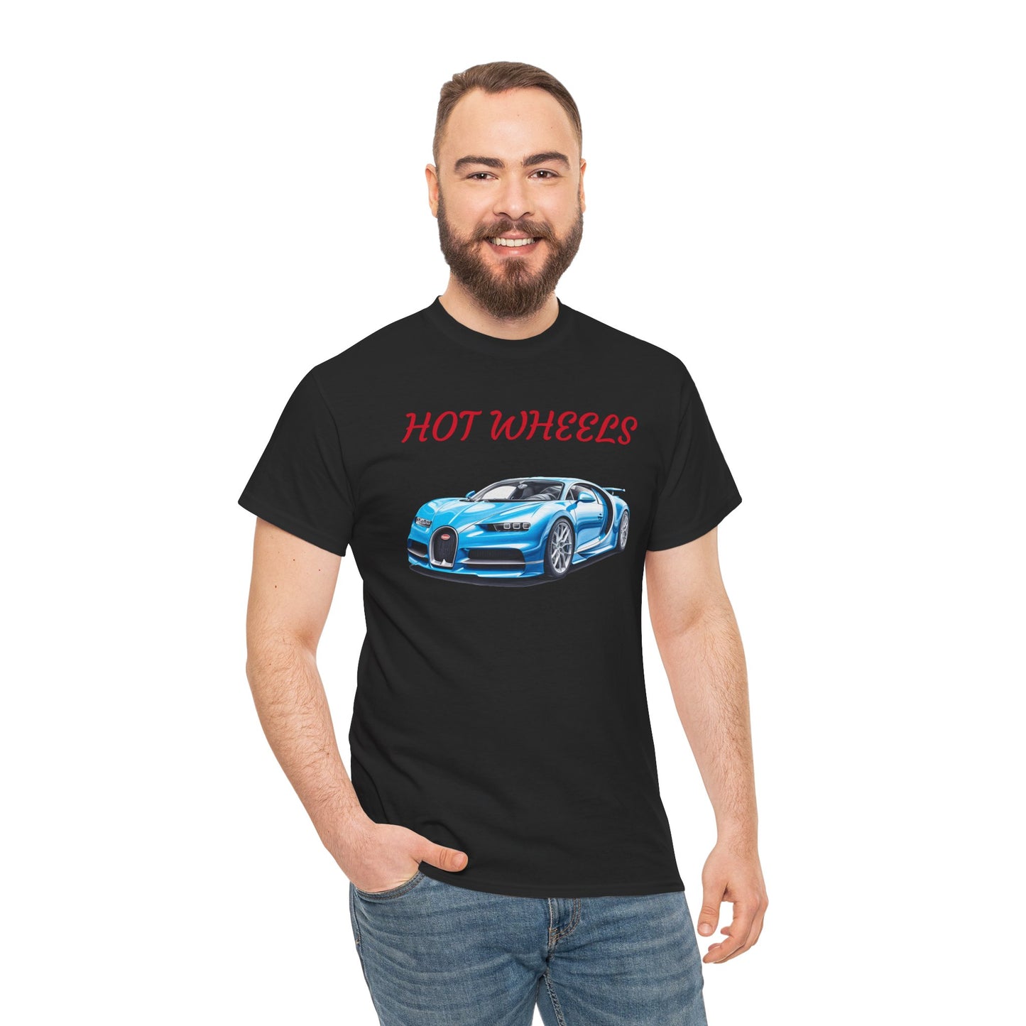 Princess Grace Cool Car Lover Unisex Heavy Cotton Tee Hot Wheels Graphic T-Shirt