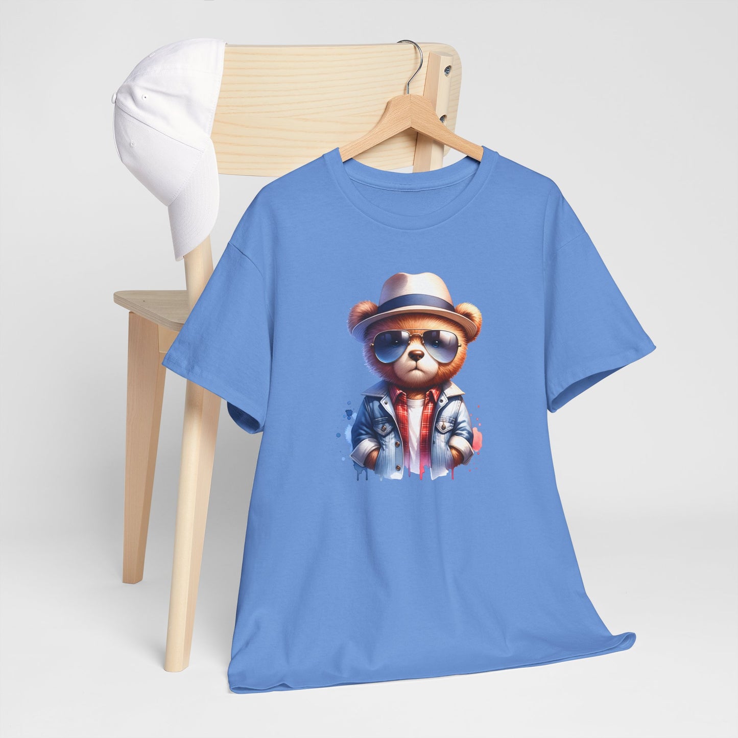 Princess Grace Cool Bear Graphic Unisex Heavy Cotton Tee