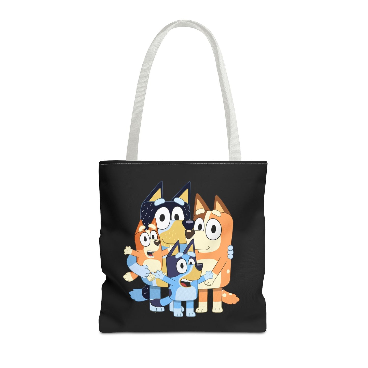 Princess Grace Playful Family Tote Bag Perfect for Kids and Fans of Bluey
