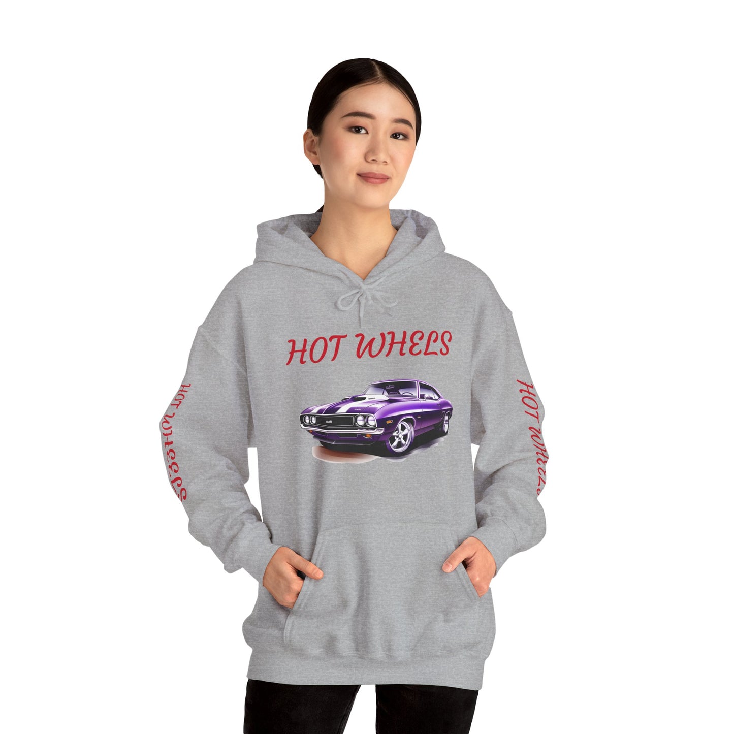 Princess Grace Vintage Hot Wheels Hooded Sweatshirt for Car Enthusiasts