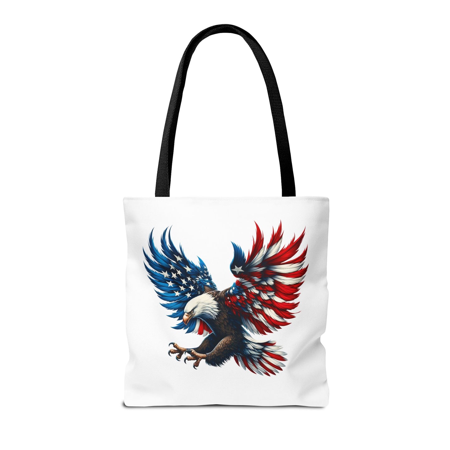 Princess Grace Patriotic American Eagle Tote Bag Bold Freedom Design
