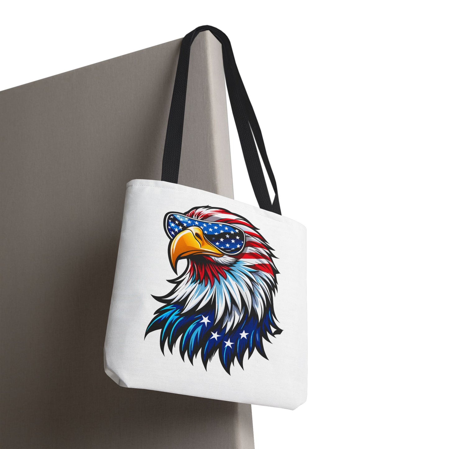 Princess Grace Patriotic Eagle Tote Bag Cool American Eagle Design for Fourth of July & Everyday Use