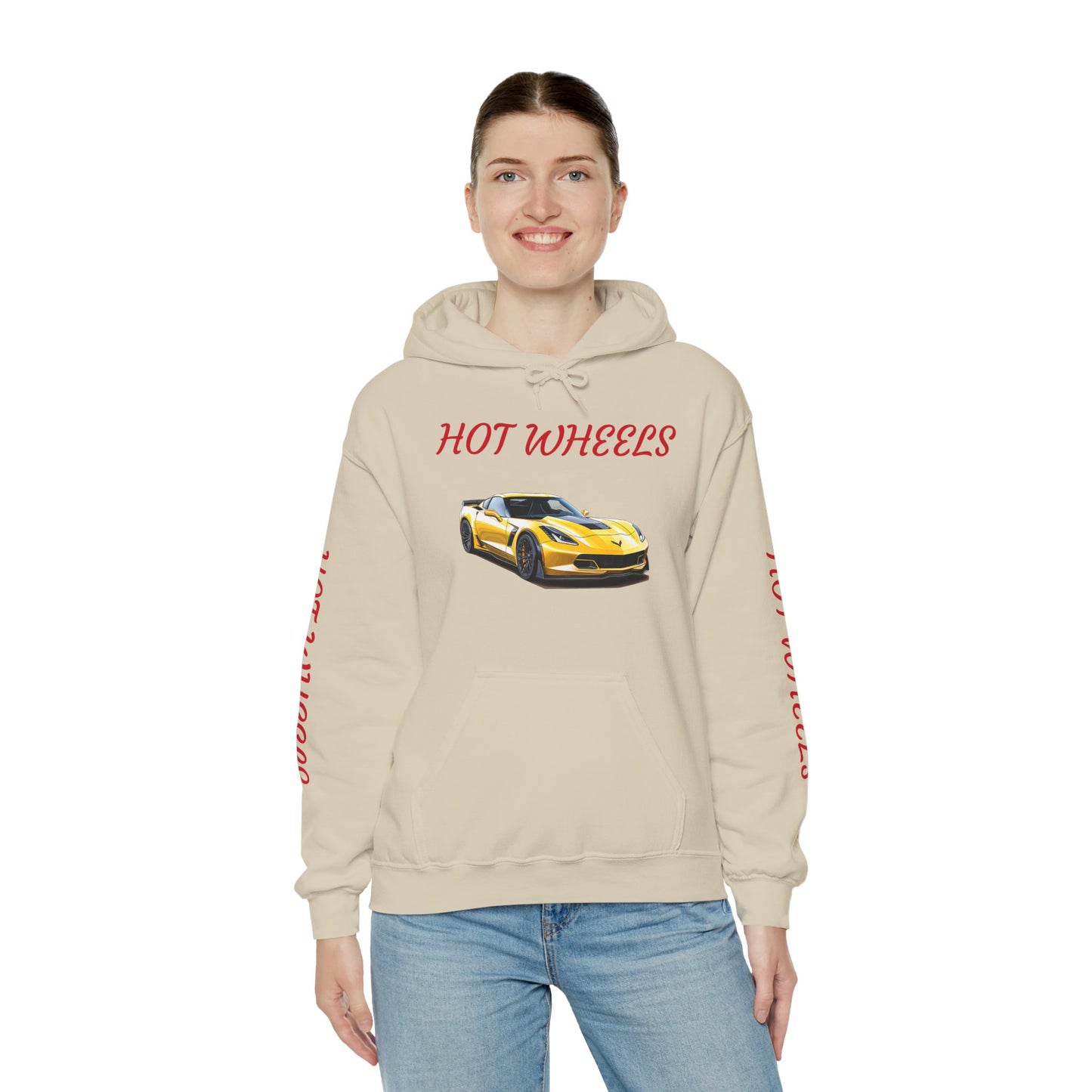 Princess Grace Hot Wheels Unisex Hoodie Retro Car Style Sweatshirt for Car Enthusiasts