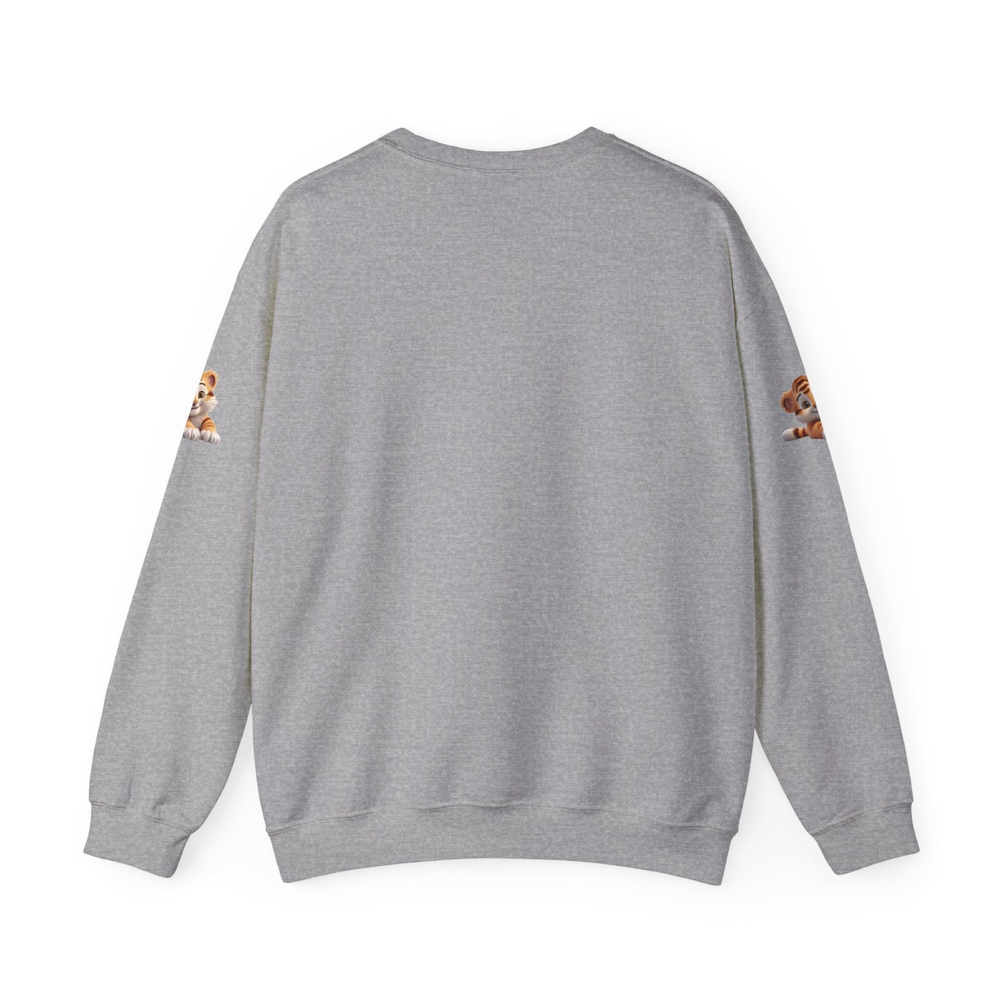 Princess Grace Cute Tiger Unisex Heavy Blen Crewneck Sweatshirt