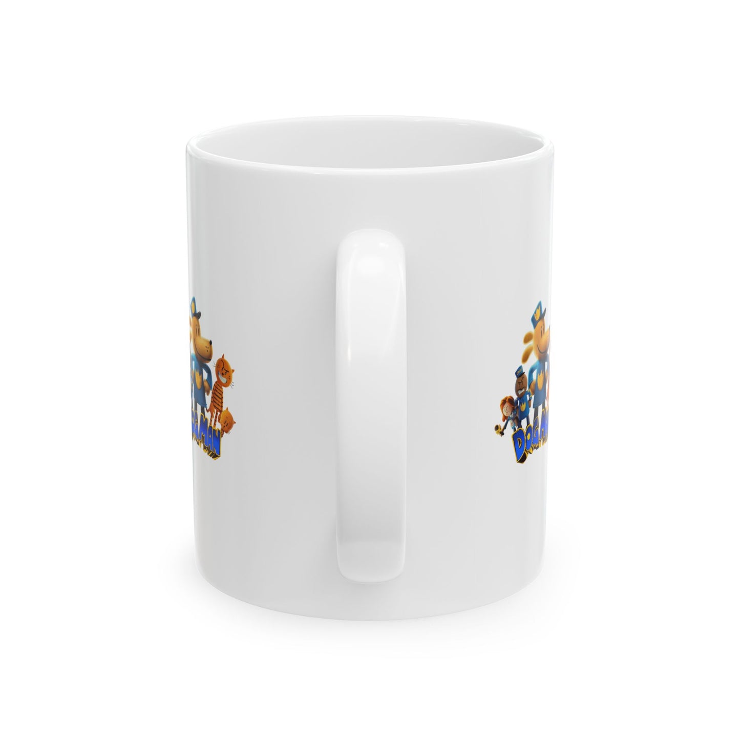 Princess Grace Dog Man Ceramic Mug Fun 11oz & 15oz Coffee Cup for Kids & Fans