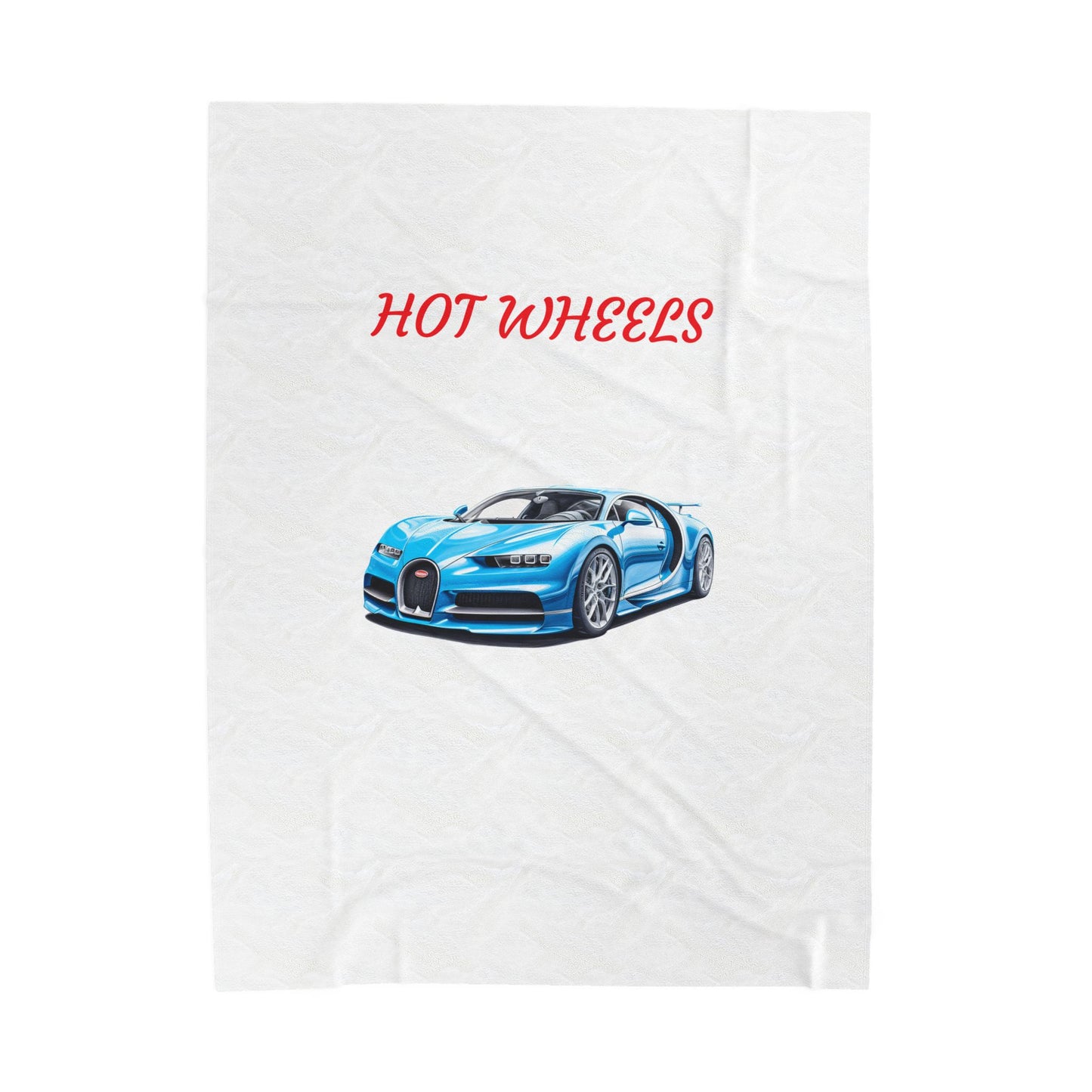 Princess Grace Hot Wheels Velveteen Plush Blanket Cozy Car Themed Throw for Kids and Racing Fans