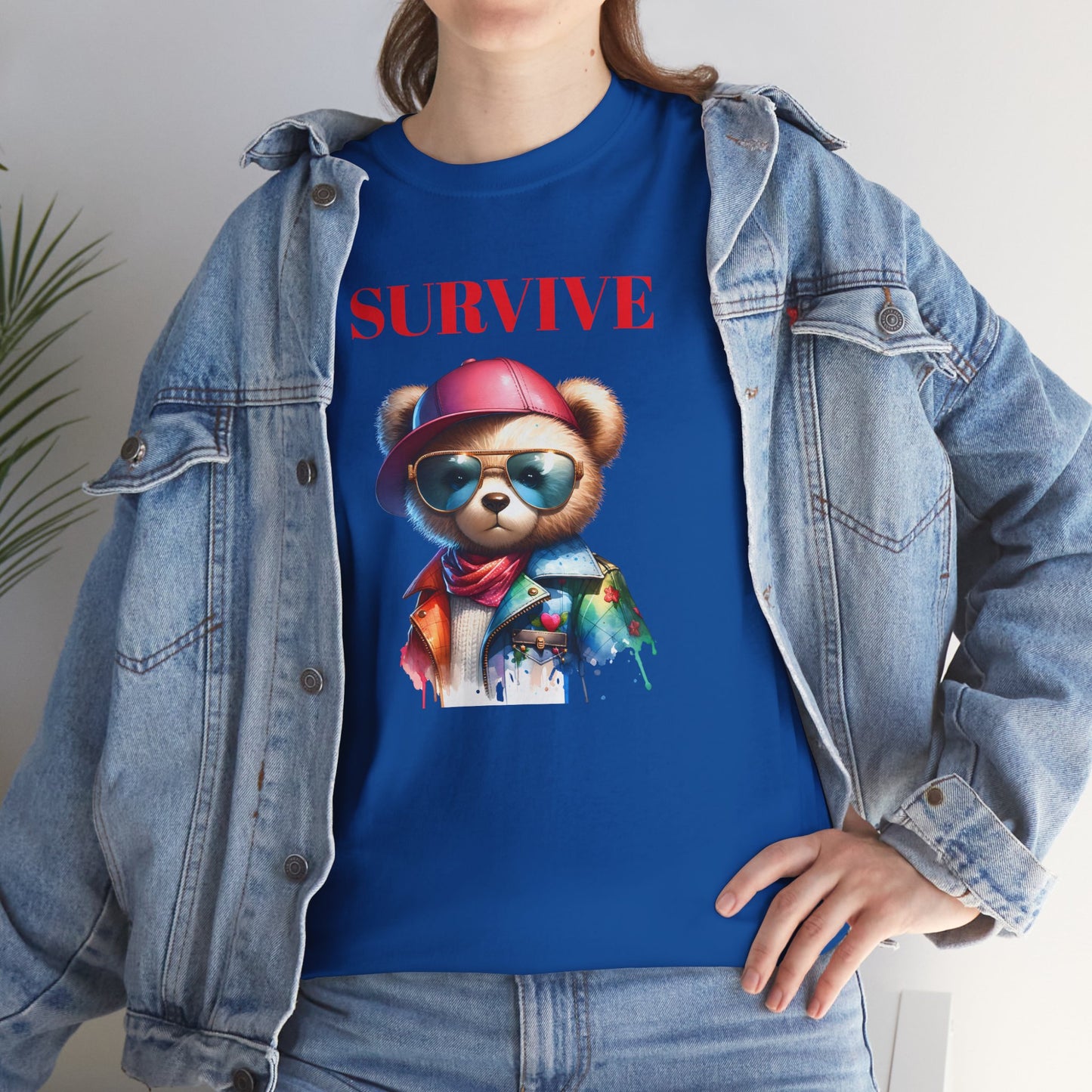 Princess Grace SURVIVE Unisex Heavy Cotton Tee