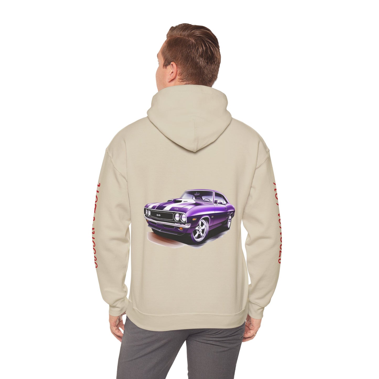 Princess Grace Vintage Hot Wheels Hooded Sweatshirt for Car Enthusiasts