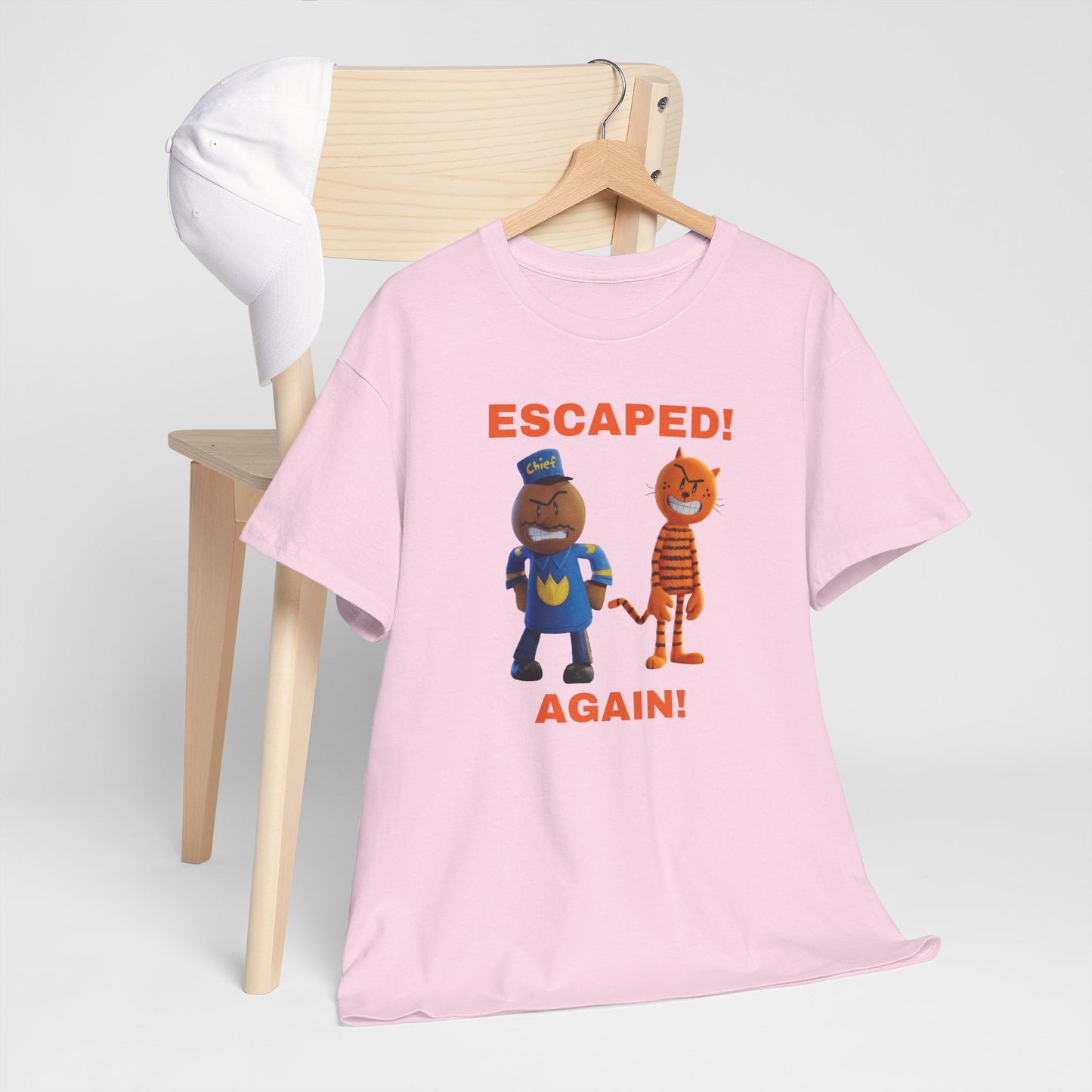 Princess Grace Humorous Escaped Again Unisex Heavy Cotton Tee
