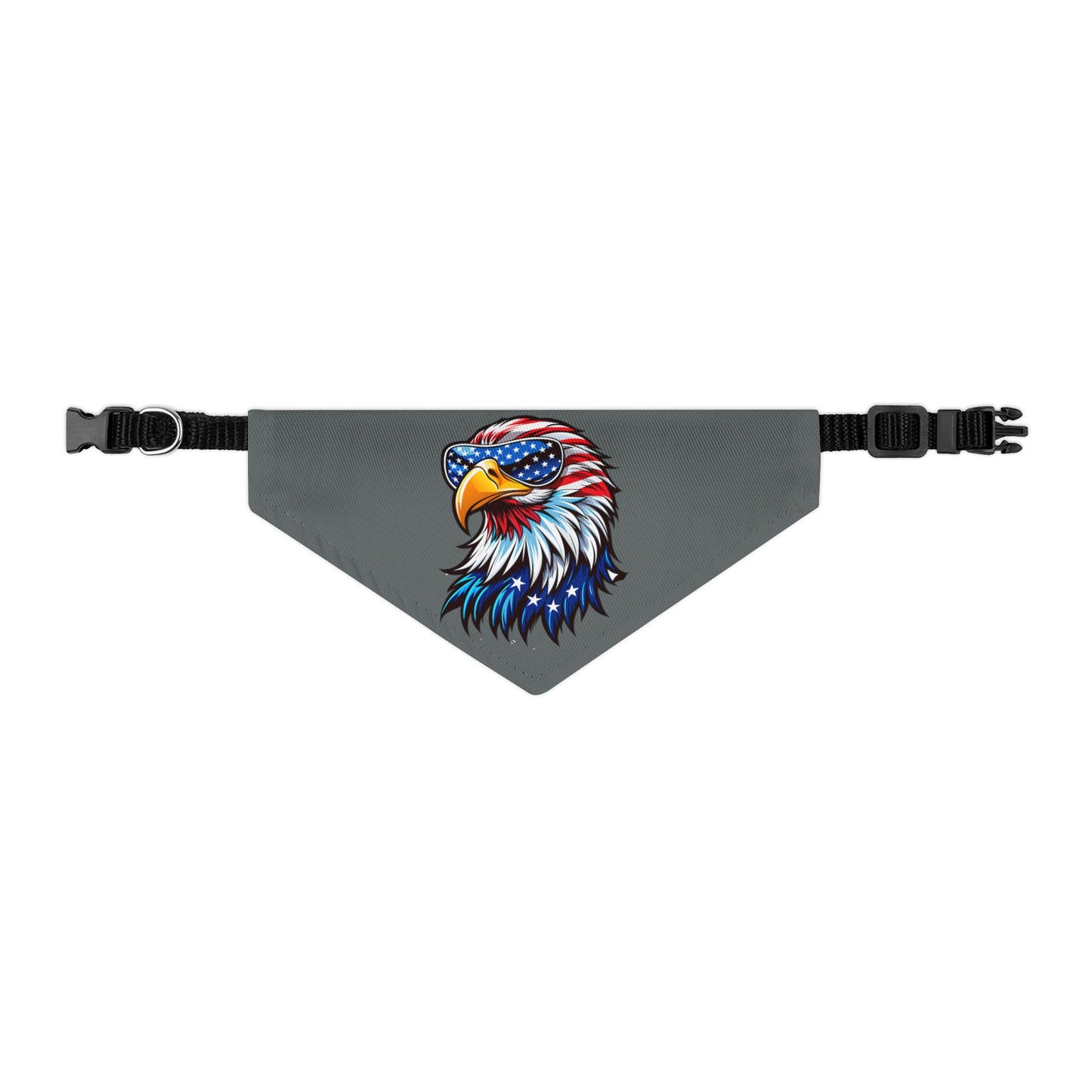 Princess Grace Patriotic Pet Bandana Collar Eagle Design for Dogs