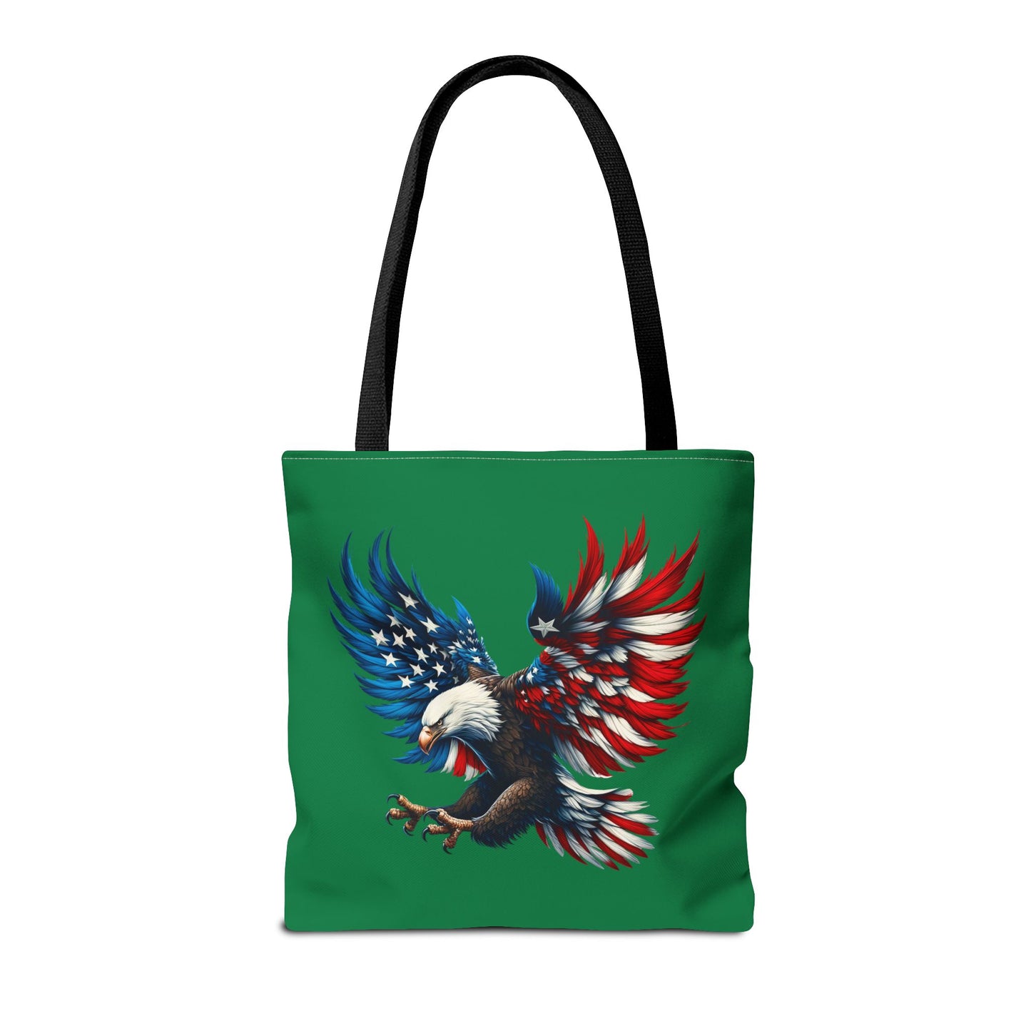 Princess Grace Patriotic Eagle Tote Bag USA Flag Design for Independence Day