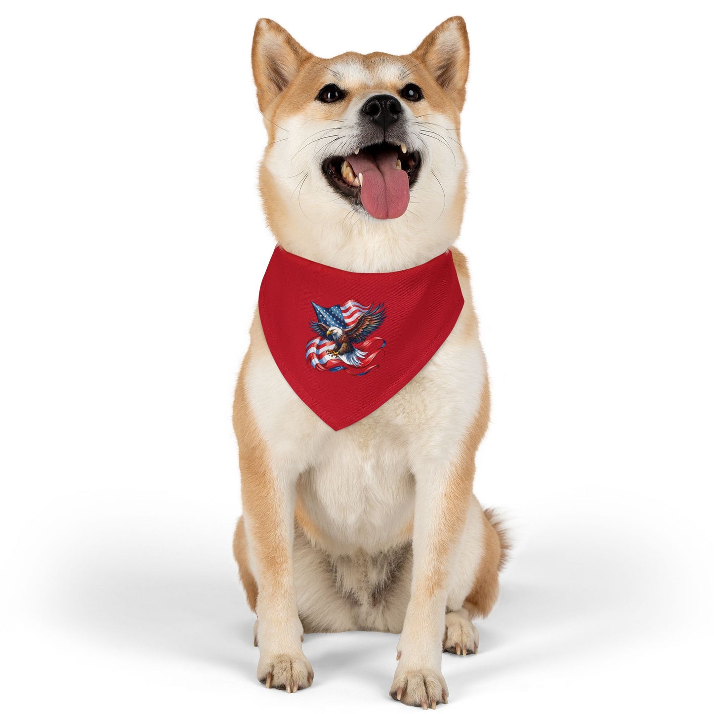 Princess Grace Patriotic Pet Bandana Collar