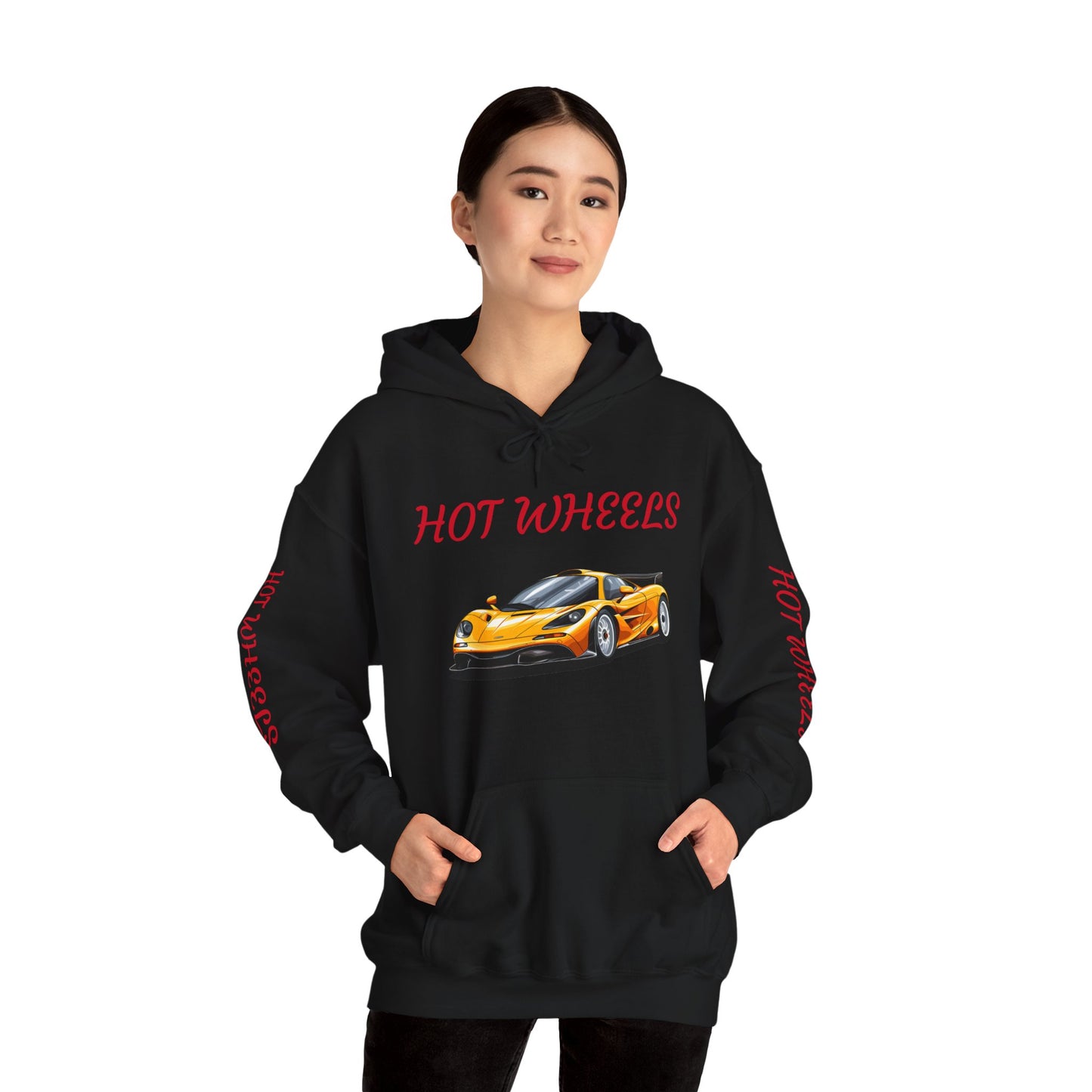 Princess Grace Hot Wheels Unisex Hooded Sweatshirt Stylish Gift for Car Lovers