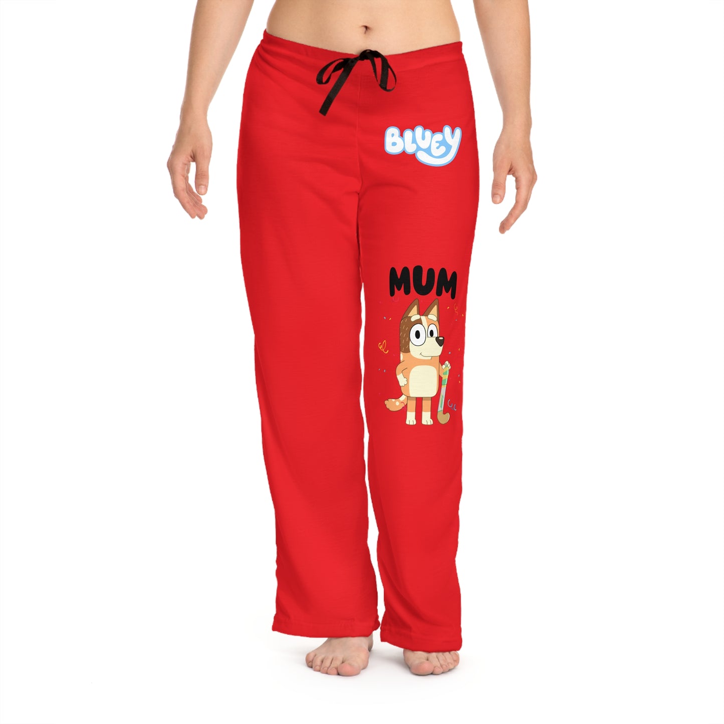 Princess Grace Bluey Mum Pajama Pants Cozy and Fun Sleepwear for Moms