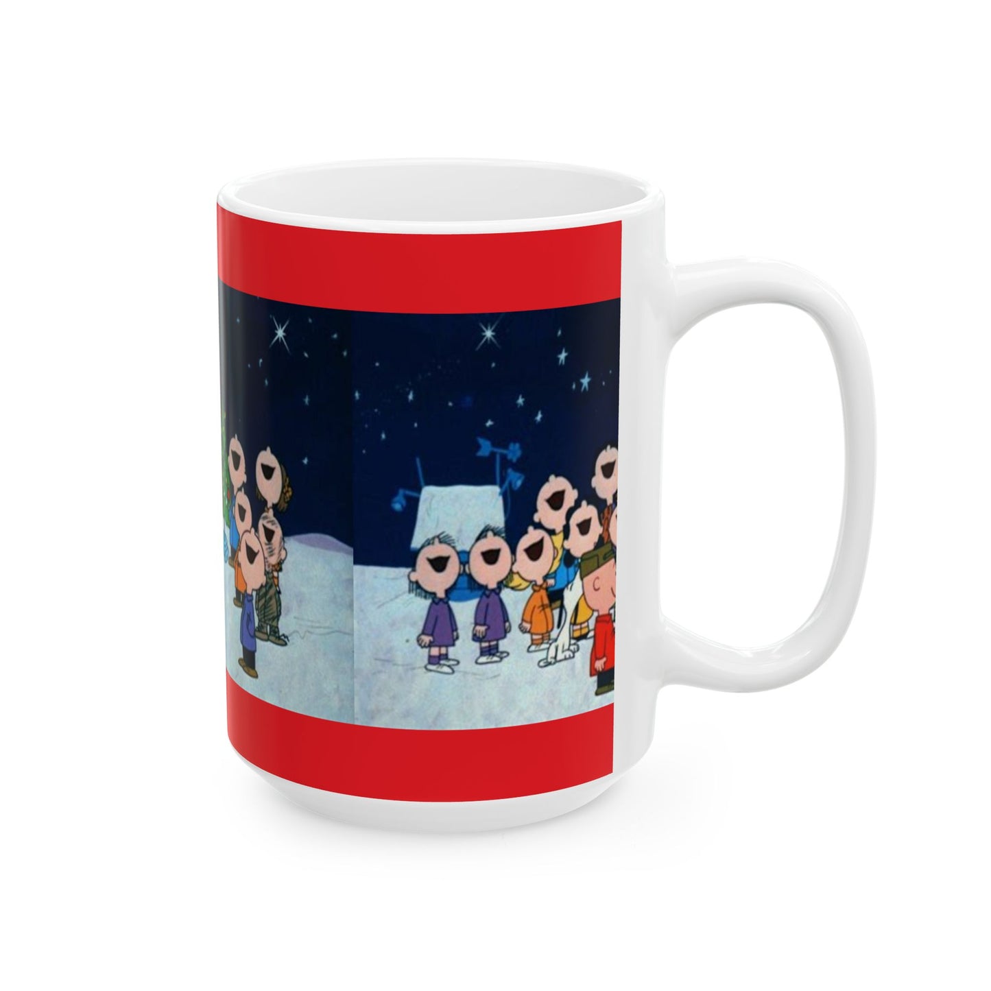Princess Grace Christmas Cheer Ceramic Mug 11oz & 15oz Holiday Spirit Design