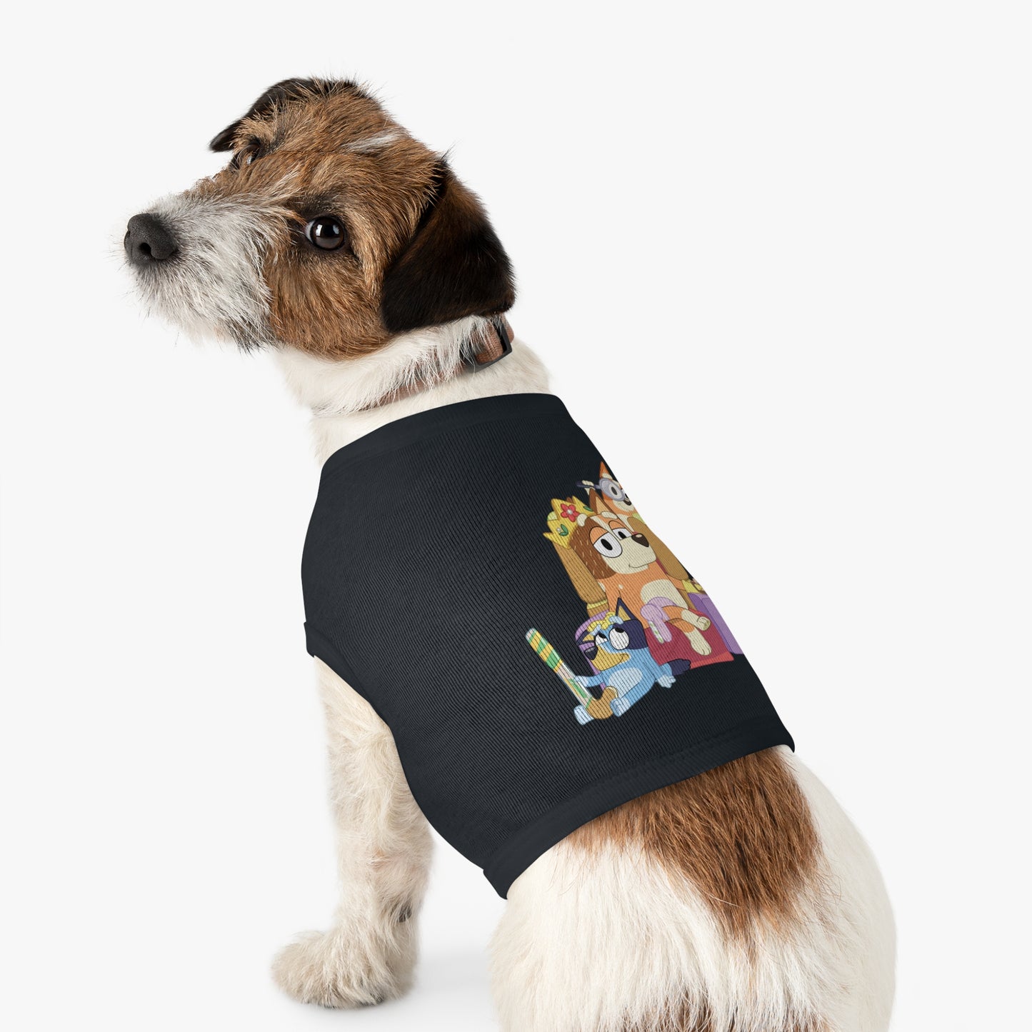 Princess Grace BLUEY Fun Pet Tank Top Adorable Cartoon Design for Your Furry Friend