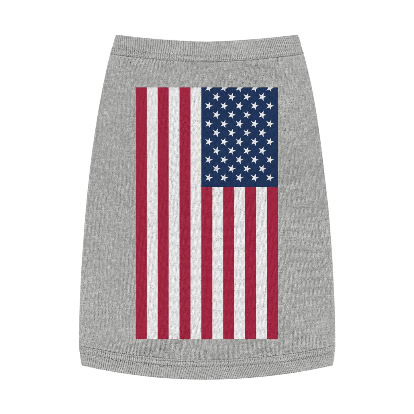 Princess Grace American Flag Pet Tank Top Comfortable Patriotic Apparel for Dogs