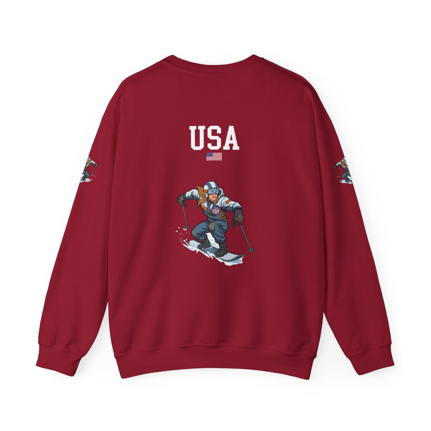 Princess Grace TEAM USA Unisex Heavy Blend Crewneck Sweatshirt