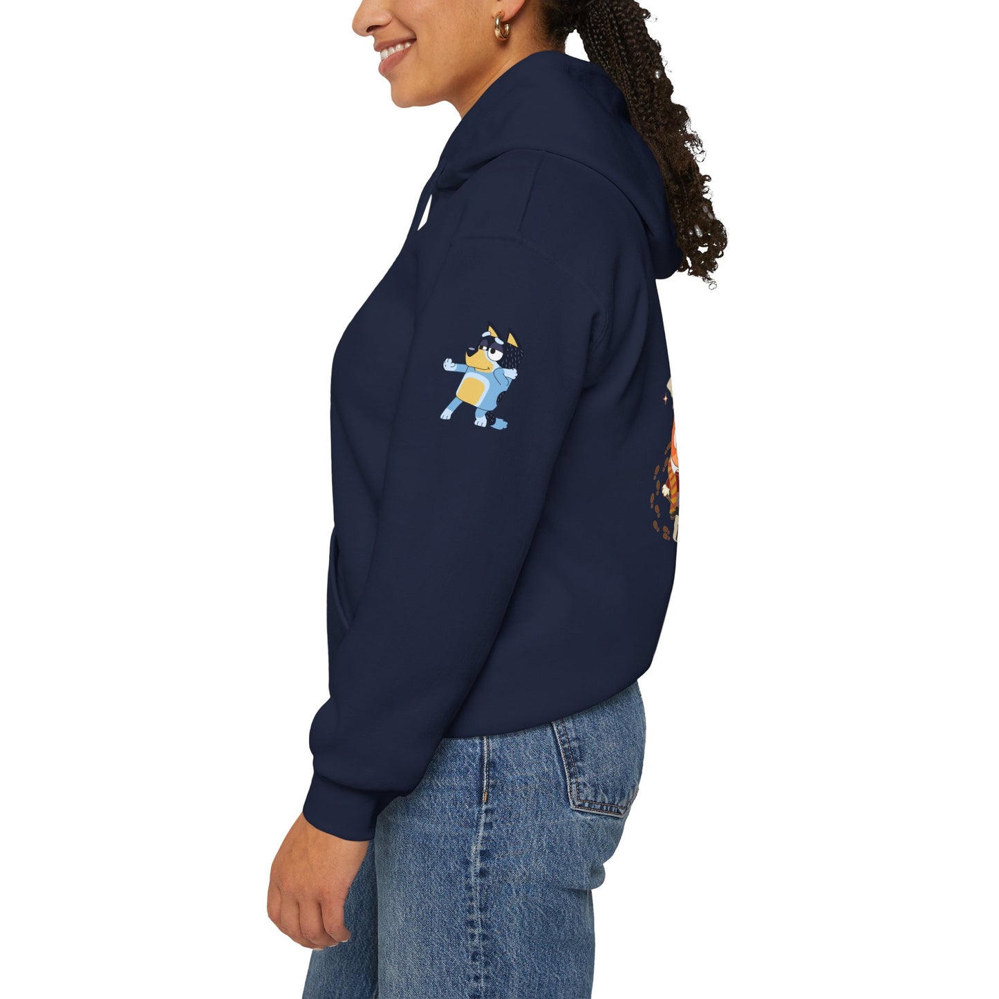 Princess Grace Bluey I Sincerely Sweet! Unisex Heavy Blend Hooded Sweatshirt for Fun Loving Fans