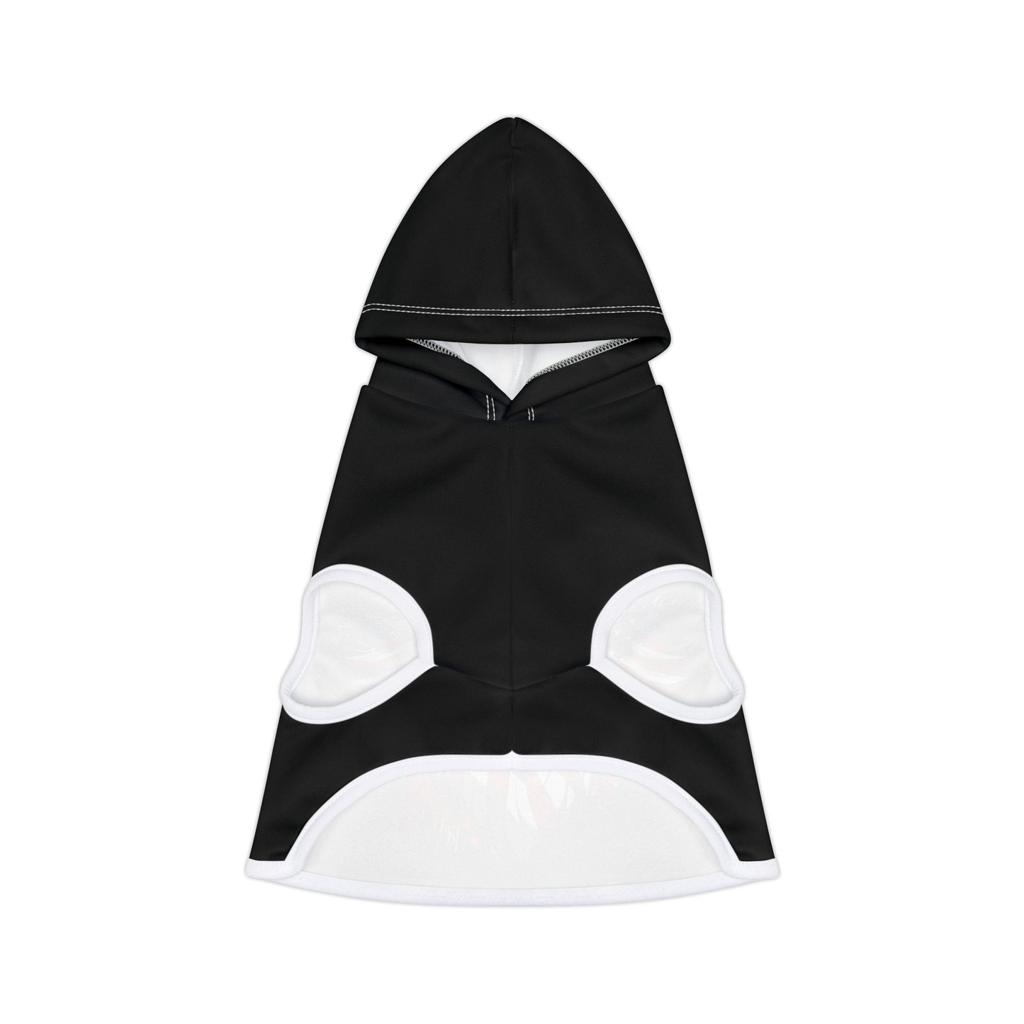 Princess Grace Patriotic Eagle Pet Hoodie Black Hooded Dog Sweater for Celebrations