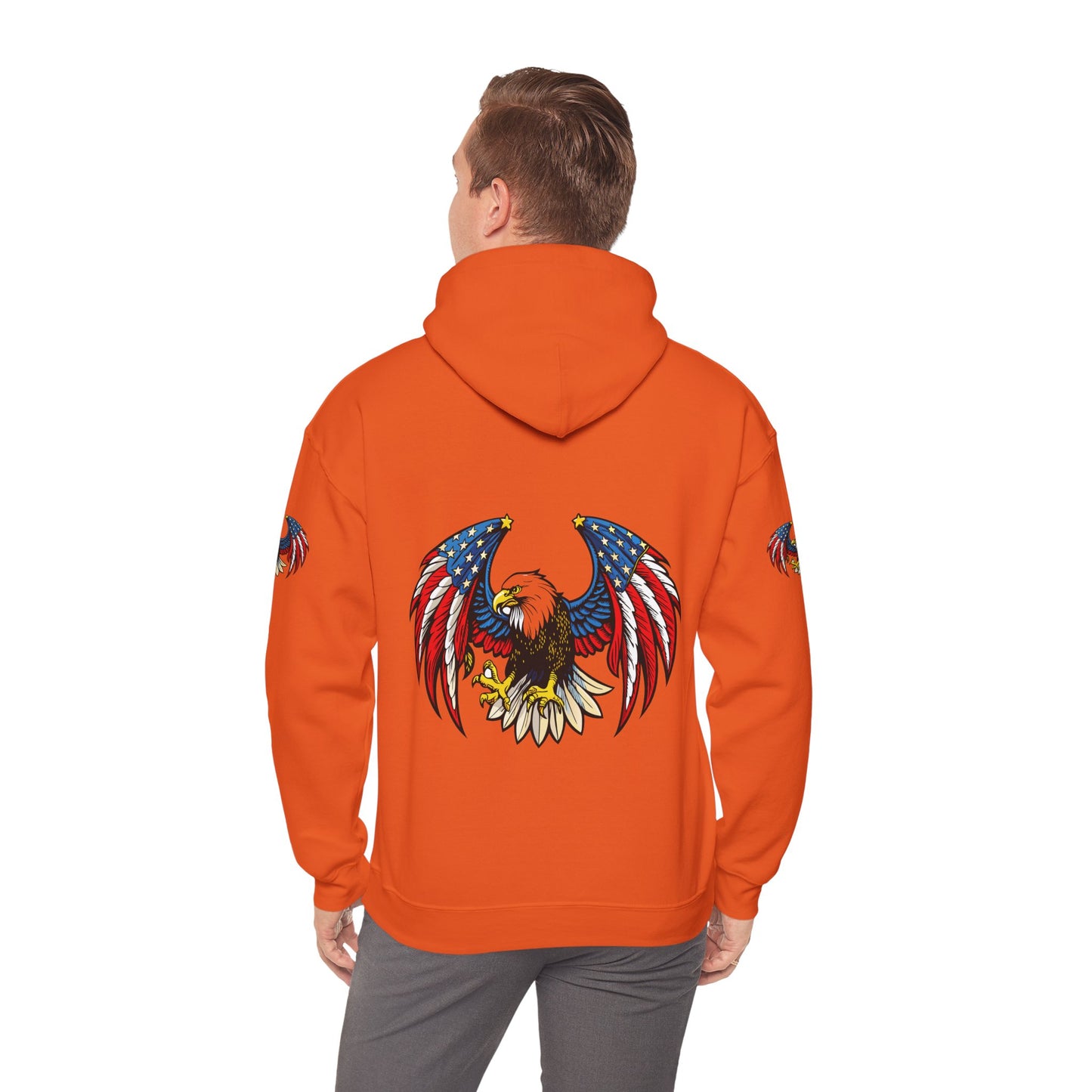 Princess Grace American Eagle Emblem Patriotic Unisex Hoodie