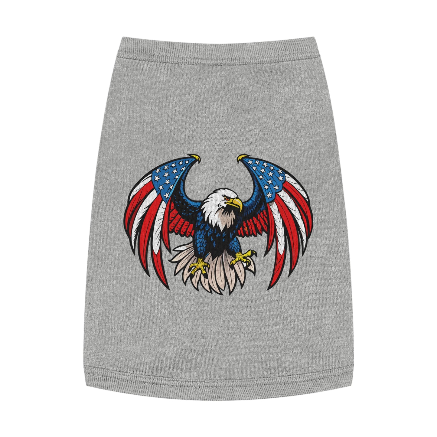 Princess Grace Patriotic Pet Tank Top USA Flag Eagle Design