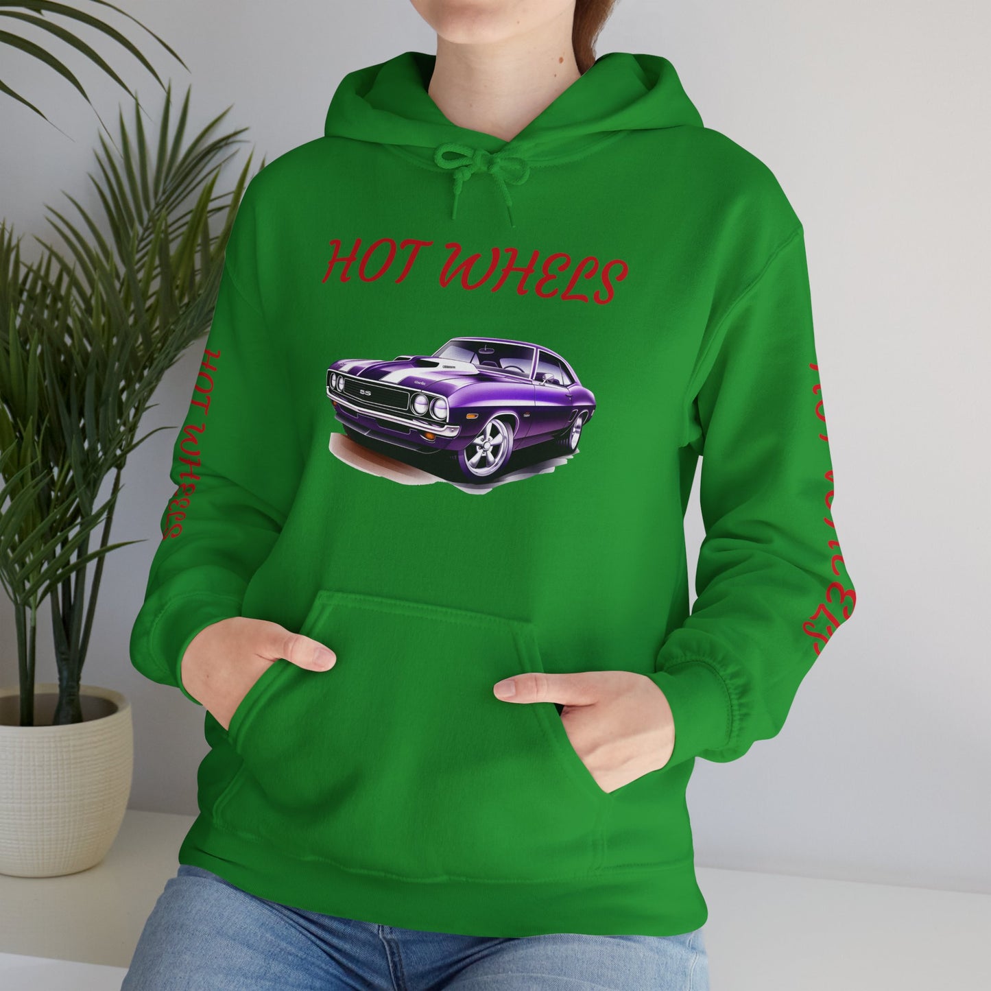 Princess Grace Vintage Hot Wheels Hooded Sweatshirt for Car Enthusiasts