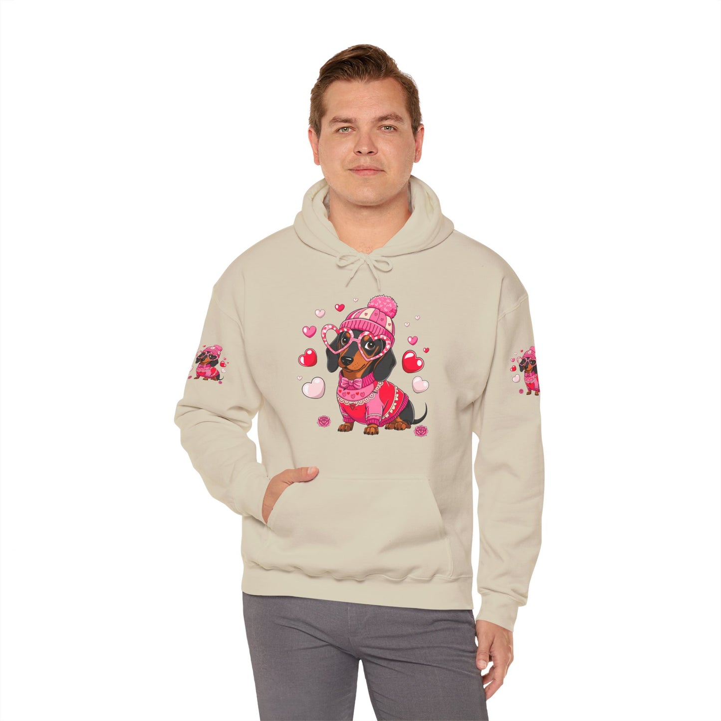 Princess Grace Cute Dachshund Love Sweatshirt for Dog Lovers