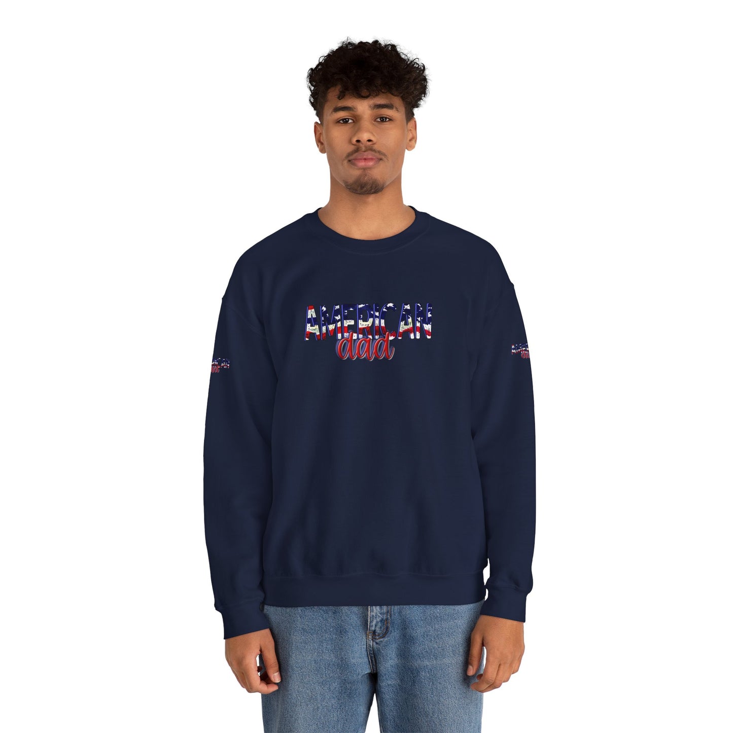 Princess Grace American Dad Unisex Crewneck Sweatshirt Patriotic Gift for Father's Day