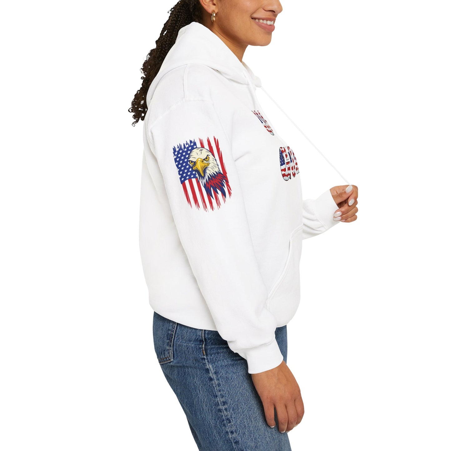 Princess Grace Patriotic Coast Guard Sweatshirt Unisex Heavy Blend Hoodie