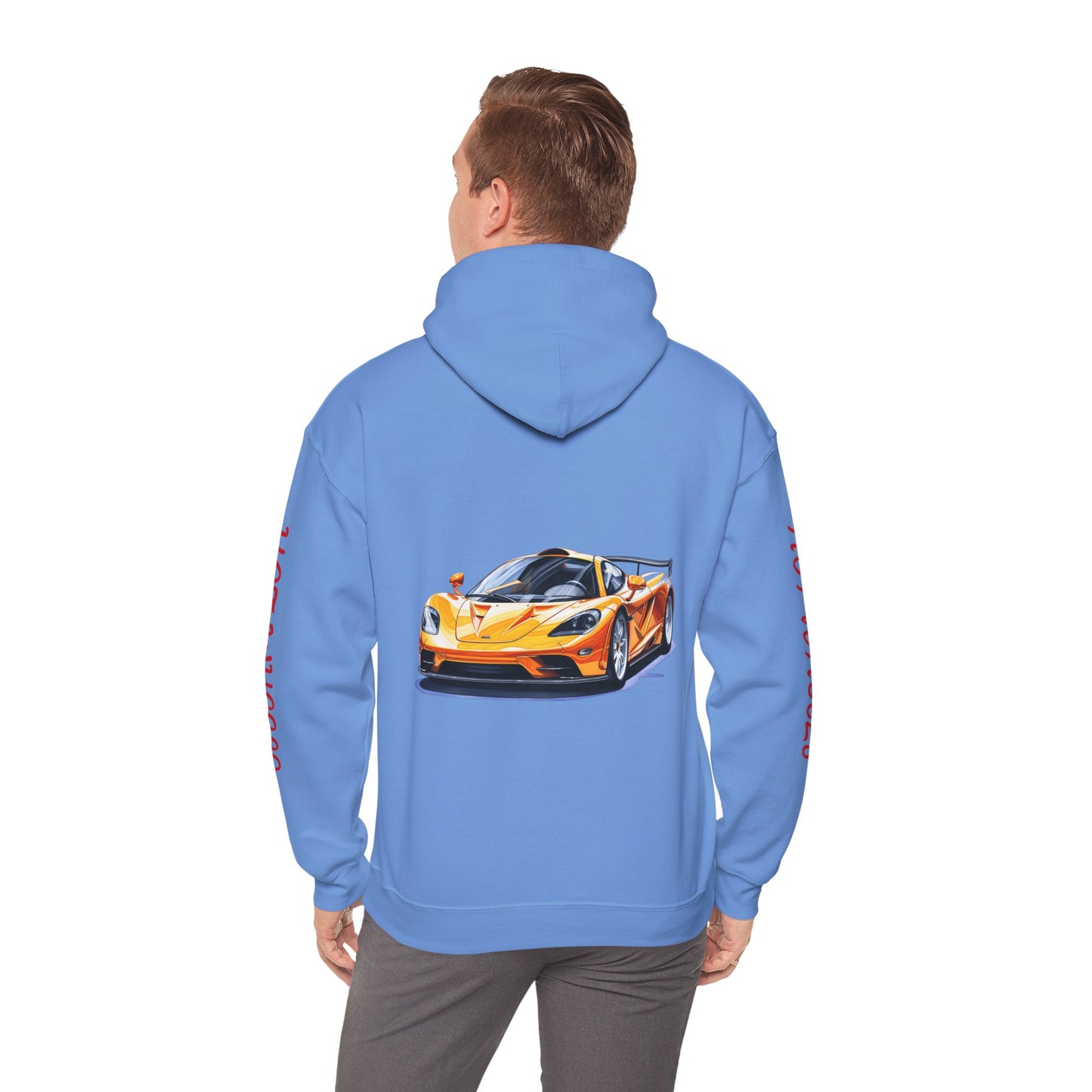 Princess Grace Hot Wheels Unisex Hooded Sweatshirt Retro Car Art
