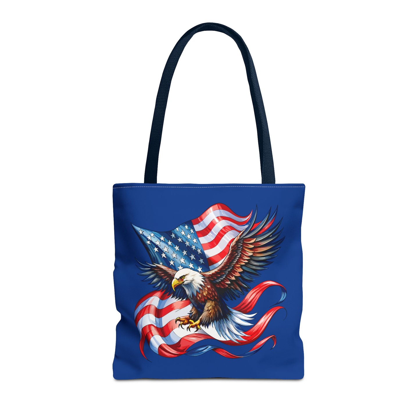 Princess Grace Patriotic Eagle Tote Bag American Flag Design