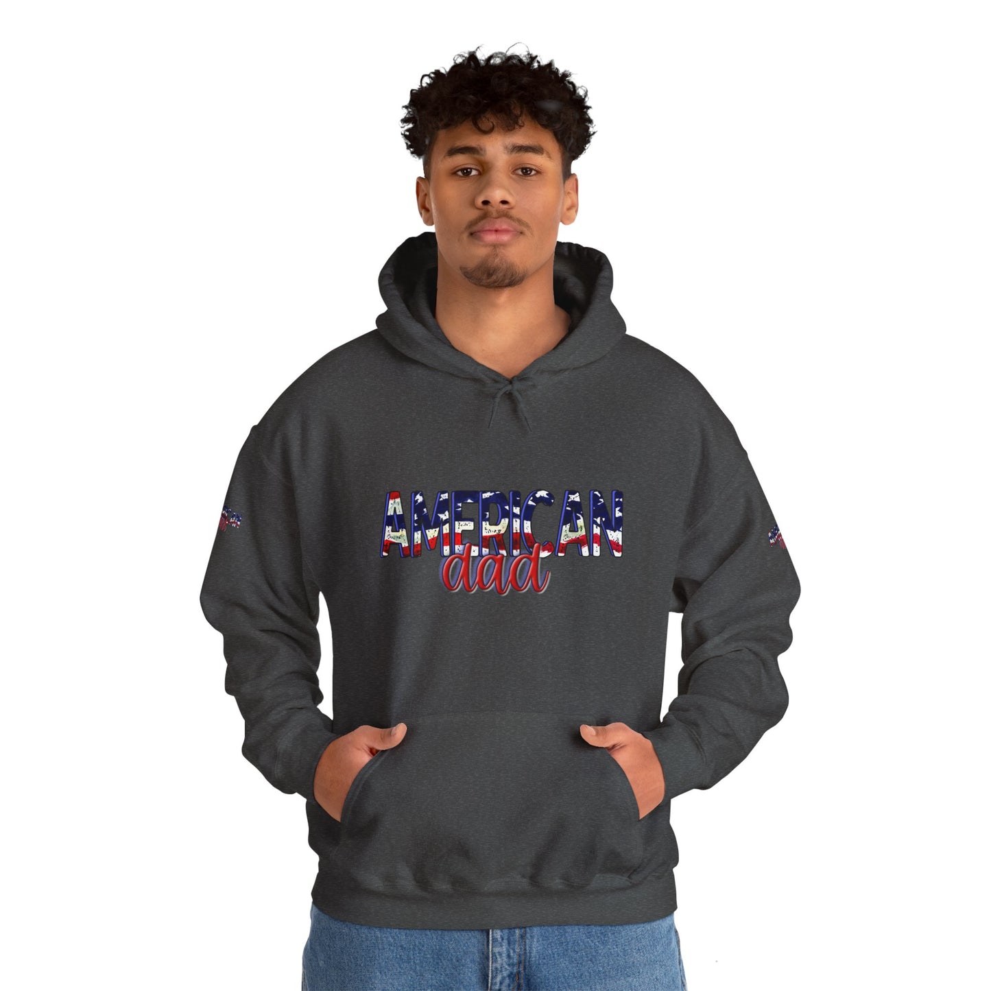 Princess Grace Patriotic American Dad Hooded Sweatshirt