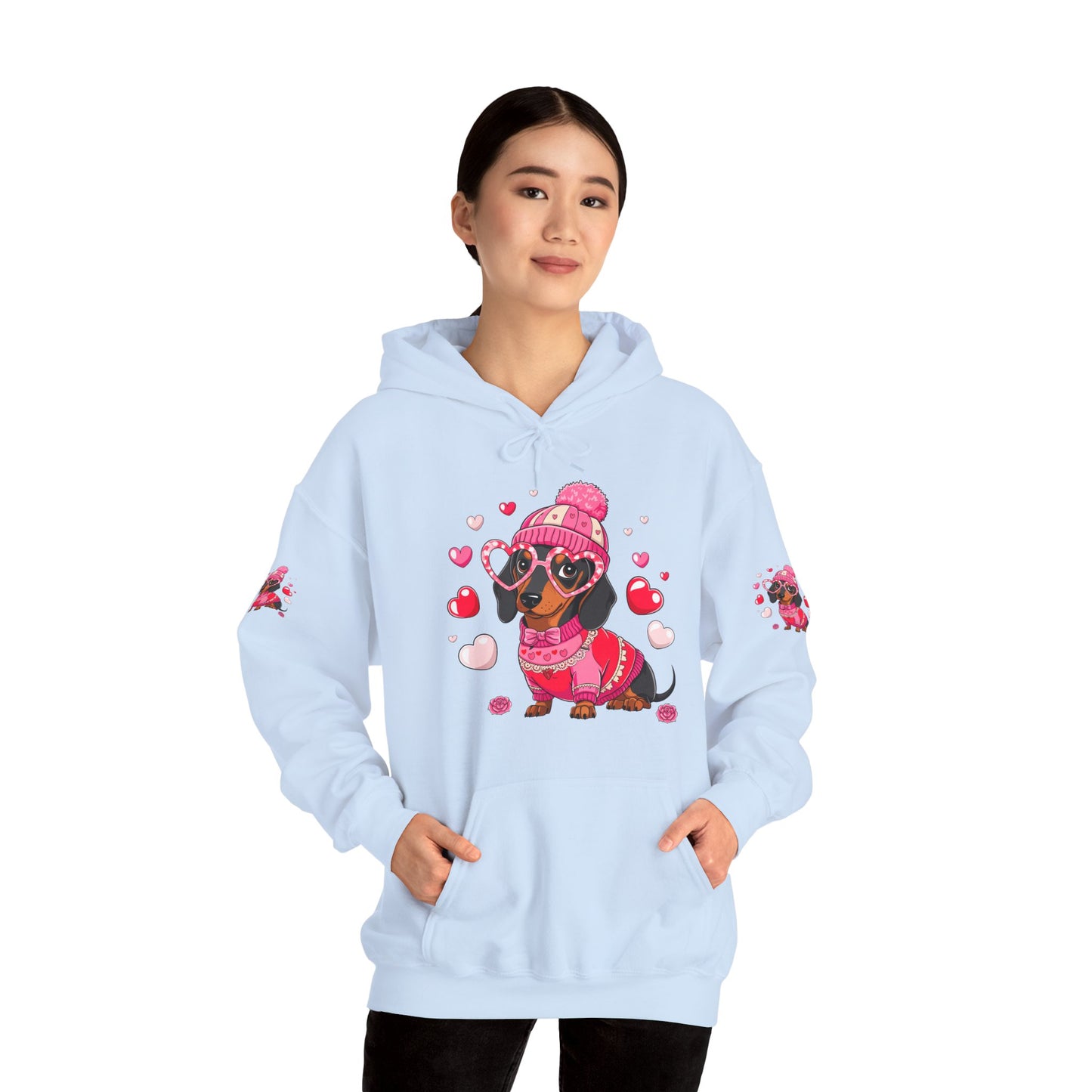 Princess Grace Cute Dachshund Love Sweatshirt for Dog Lovers