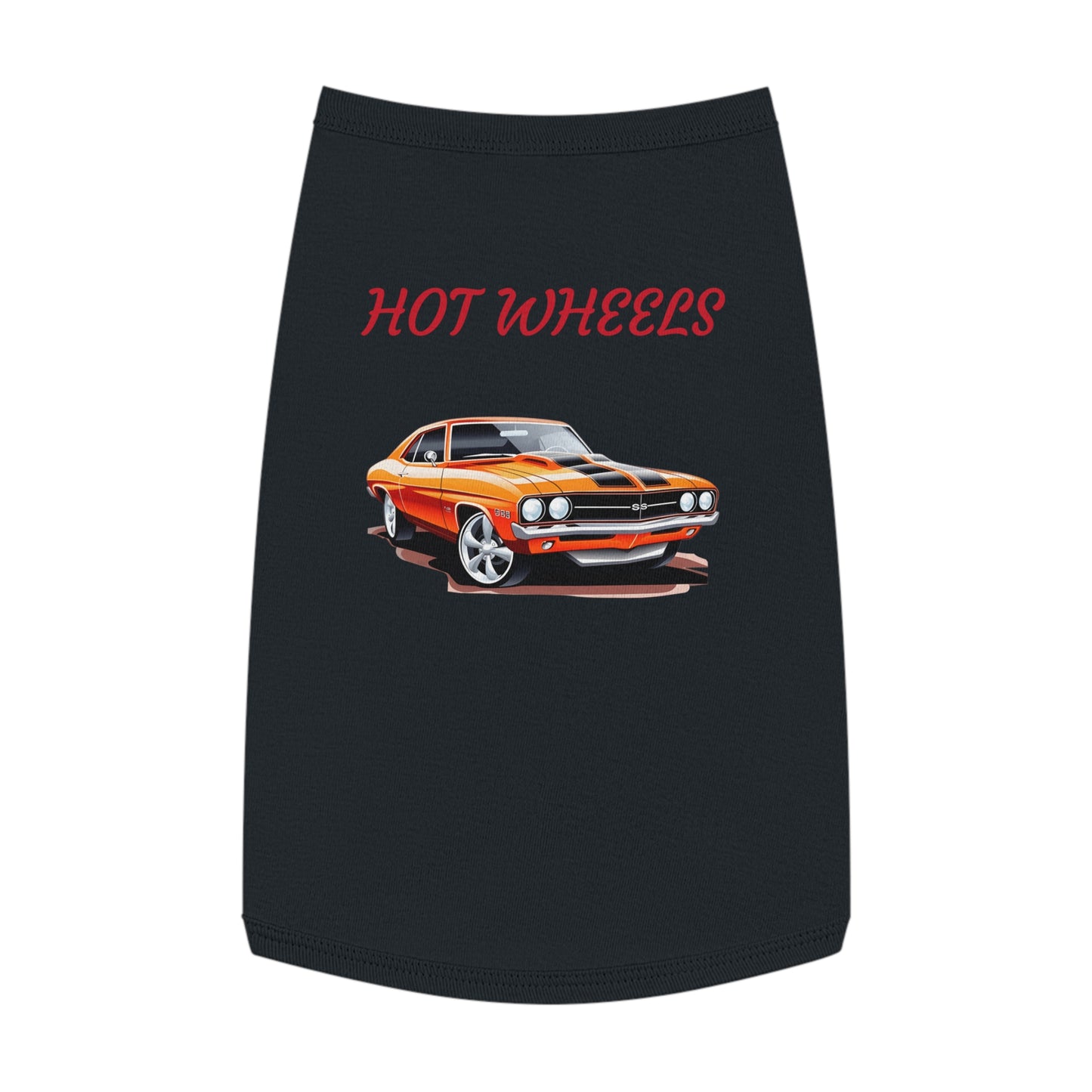 Princess Grace Hot Wheels Pet Tank Top Fun Racing Style for Dog Lovers