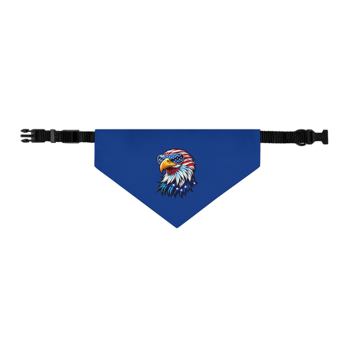 Princess Grace Patriotic Eagle Pet Bandana Collar for Dogs Perfect for July 4th Celebrations
