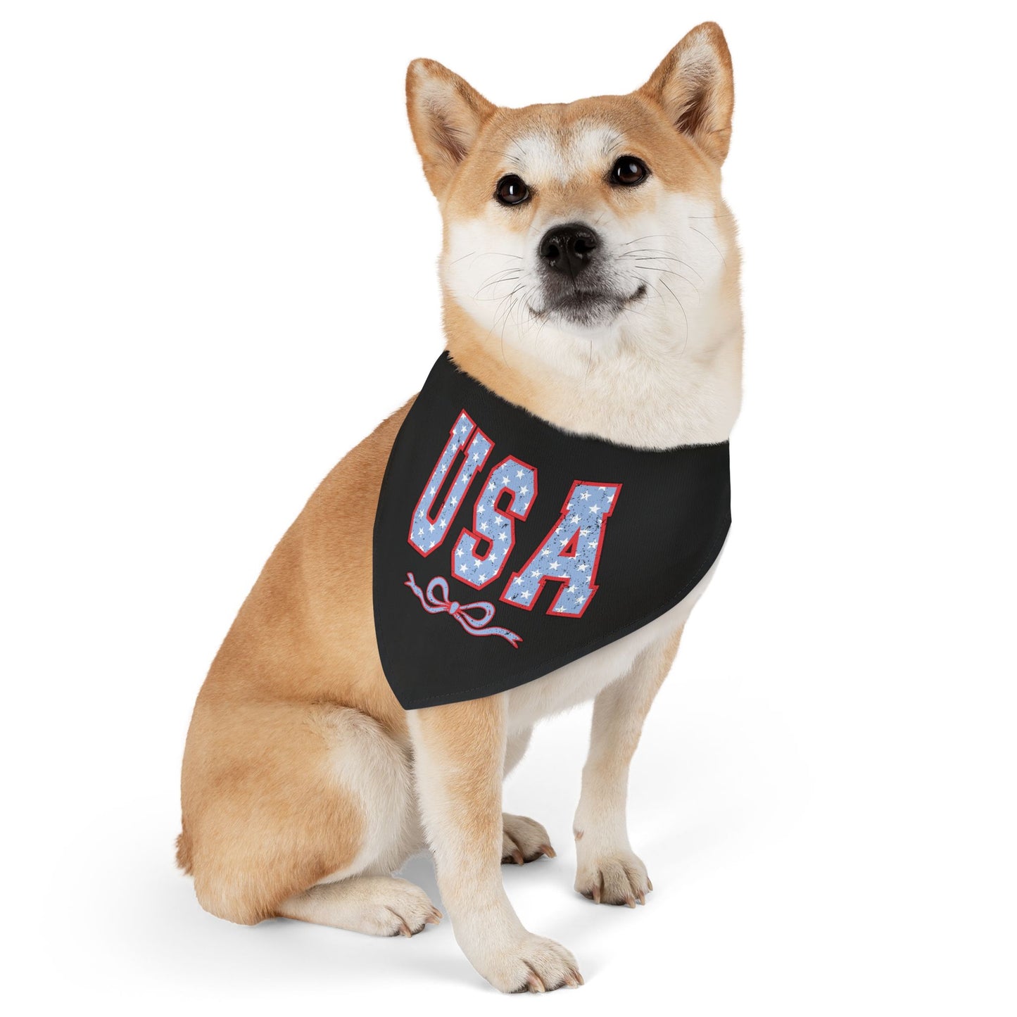 Princess Grace USA Pet Bandana Collar Patriotic Dog Accessory for Independence Day