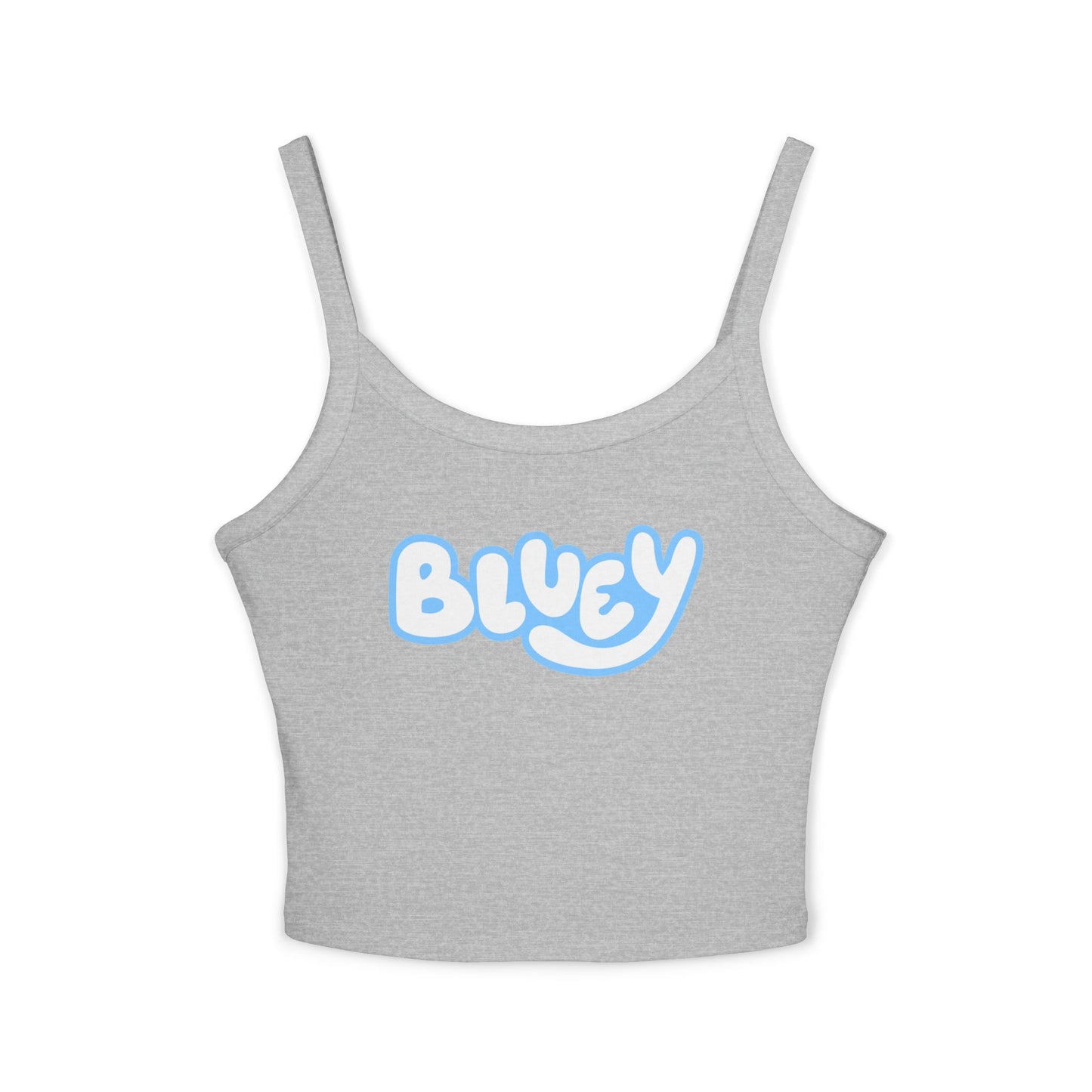 Princess Grace Bluey Spaghetti Strap Tank Top for Women Cute Cartoon Graphic