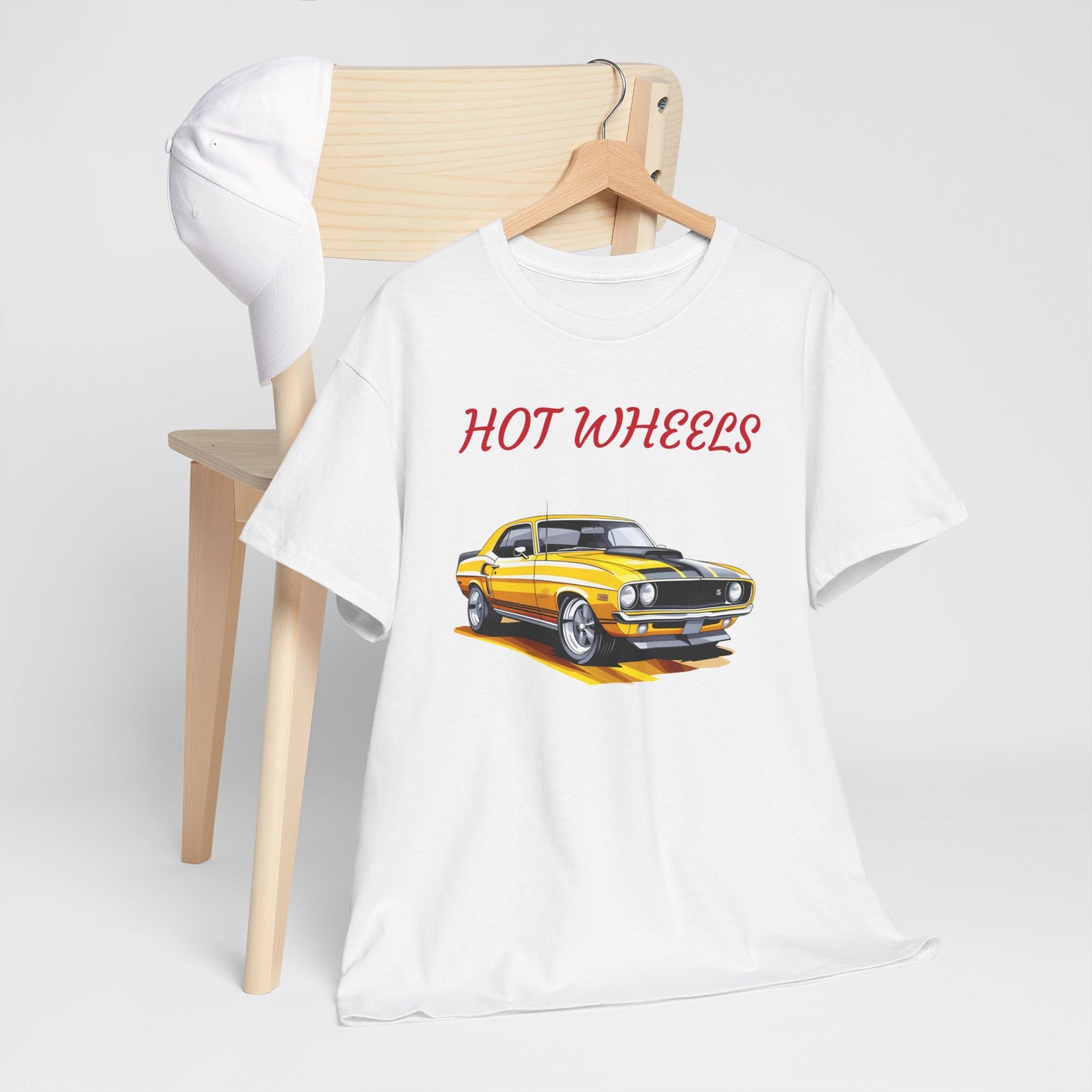 Princess Grace Vintage Hot Wheels Unisex Heavy Cotton Tee Classic Car Design