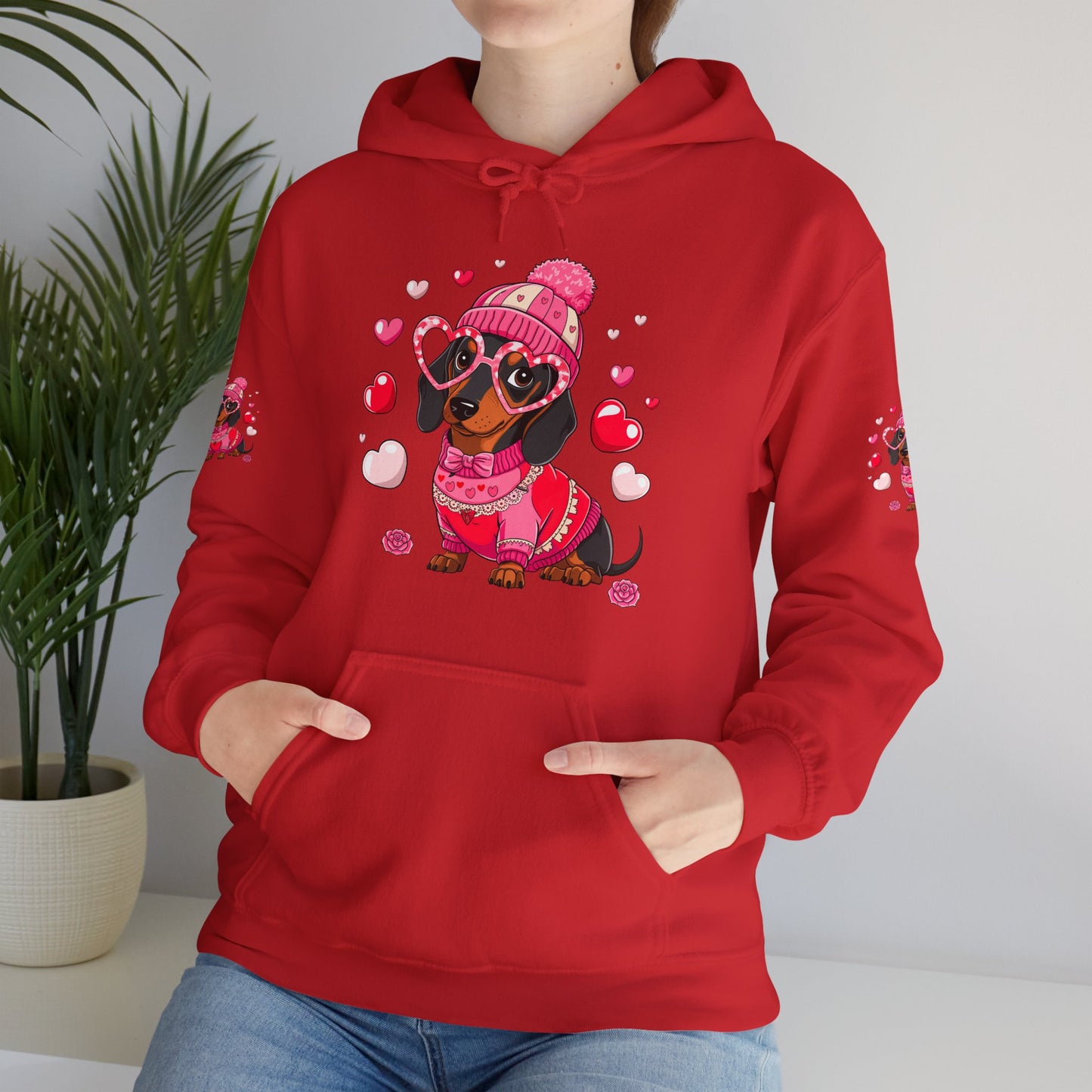 Princess Grace Cute Dachshund Love Sweatshirt for Dog Lovers