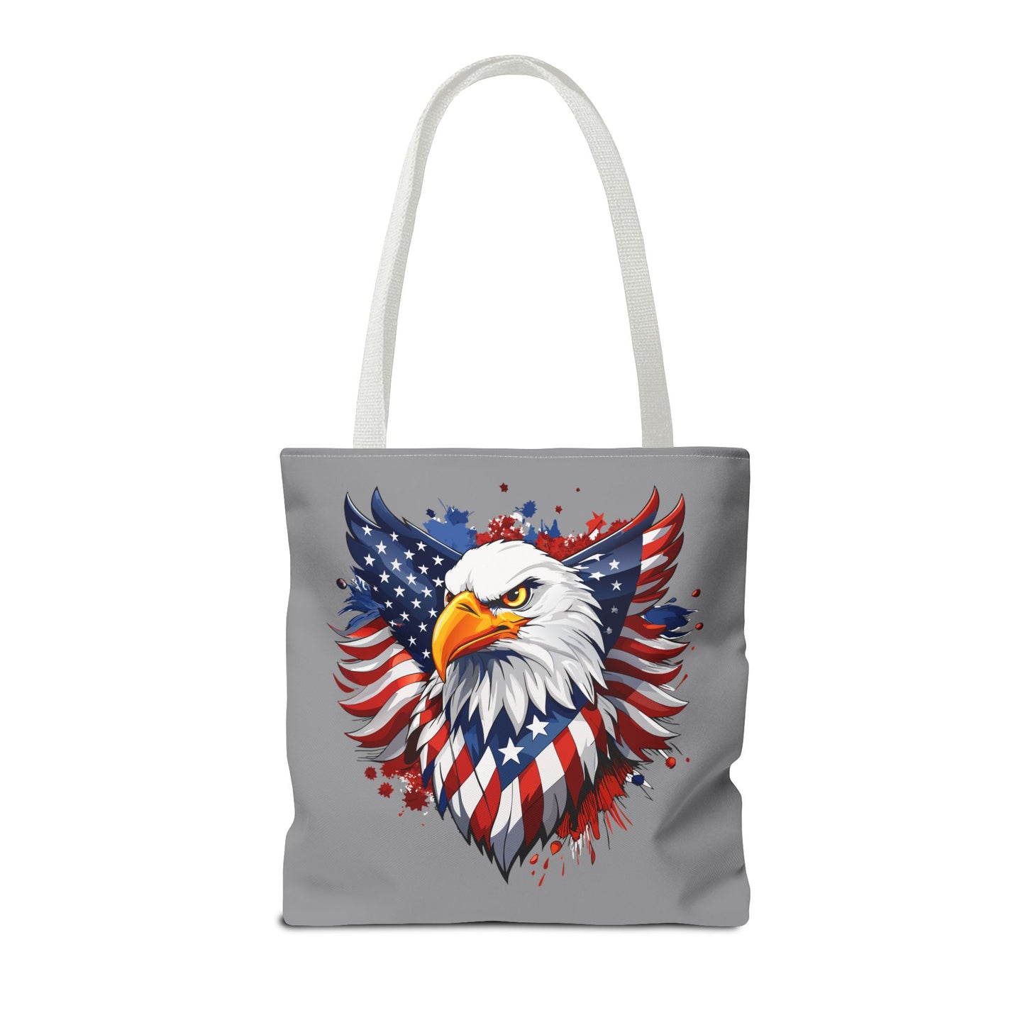 Princess Grace Patriotic Eagle Tote Bag American Freedom Design