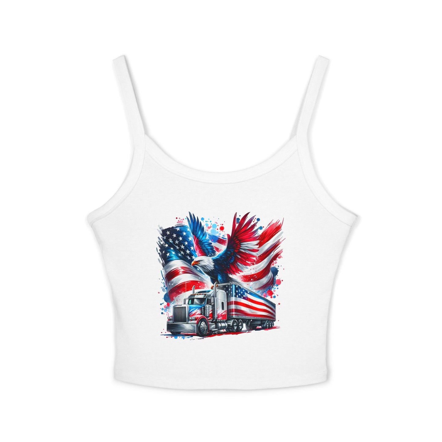Princess Grace USA Truck Women's Spaghetti Strap Tank Top