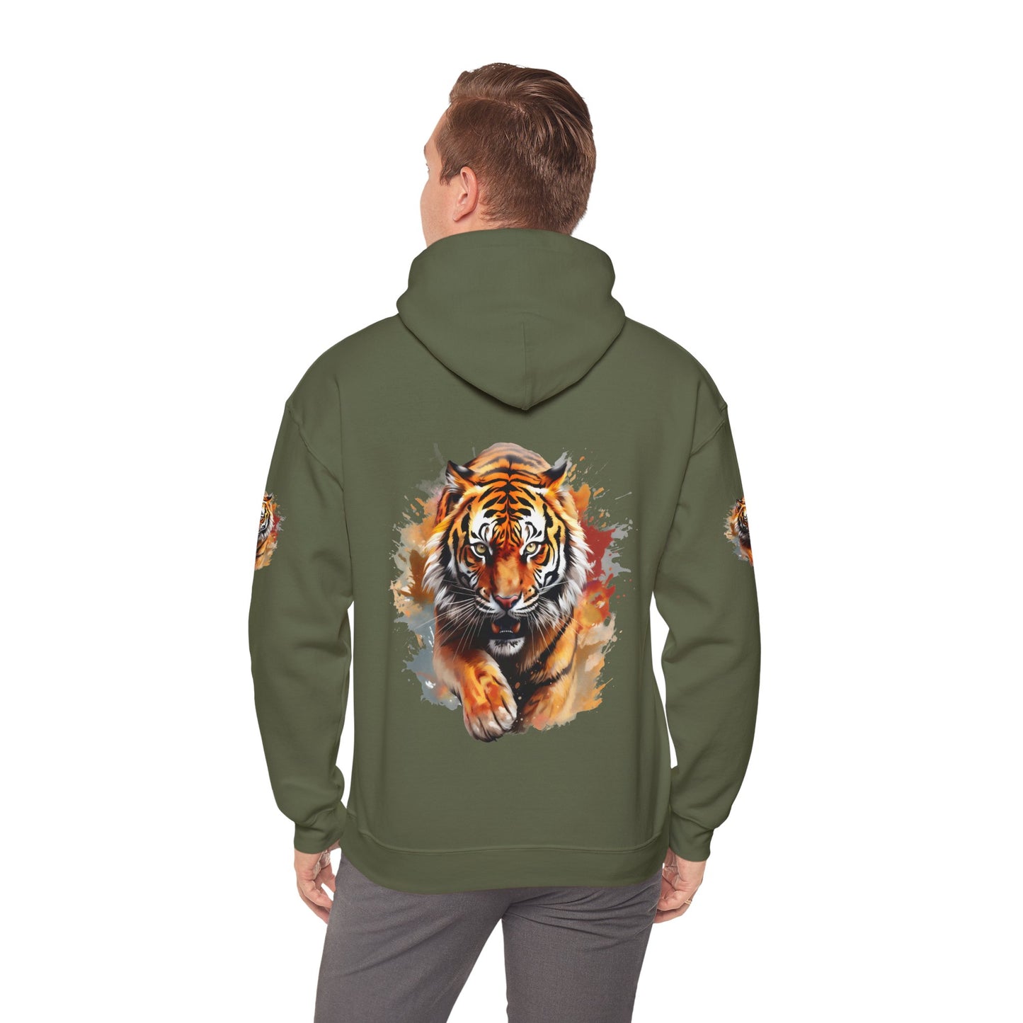 Princess Grace Survive Tiger Unisex Heavy Blend Hoodie Fierce & Inspirational Sweatshirt