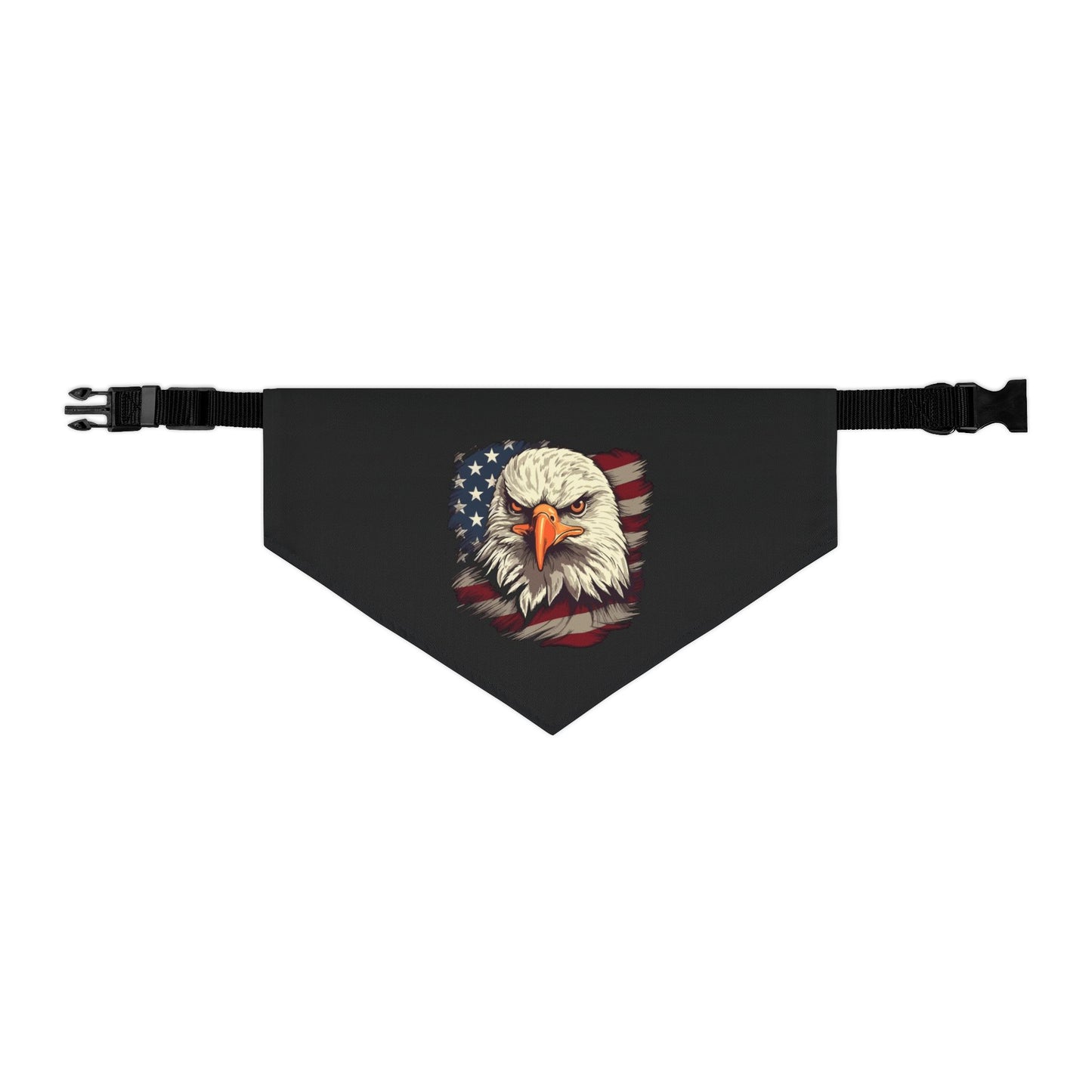 Princess Grace Patriotic Eagle Pet Bandana for Dogs Perfect for National Holidays
