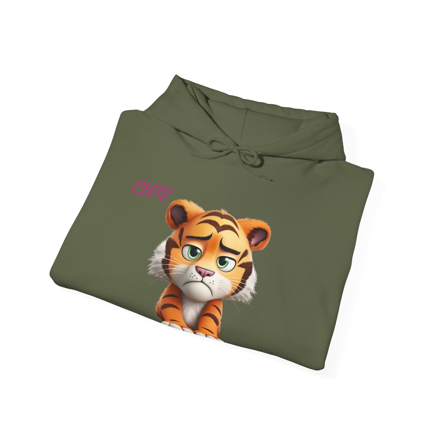 Princess Grace Cute Tiger Graphic Unisex Hoodie
