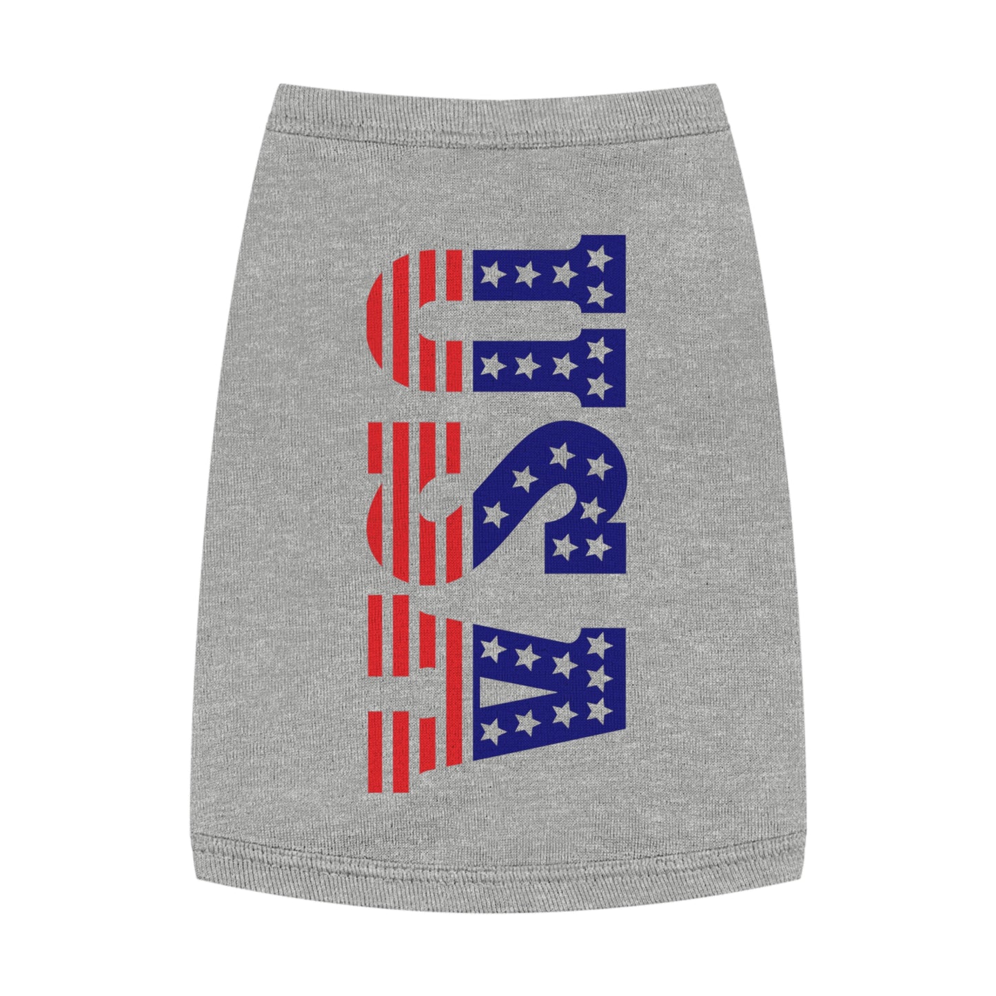 Princess Grace USA Patriotic Pet Tank Top Perfect for Independence Day & Summer Celebrations
